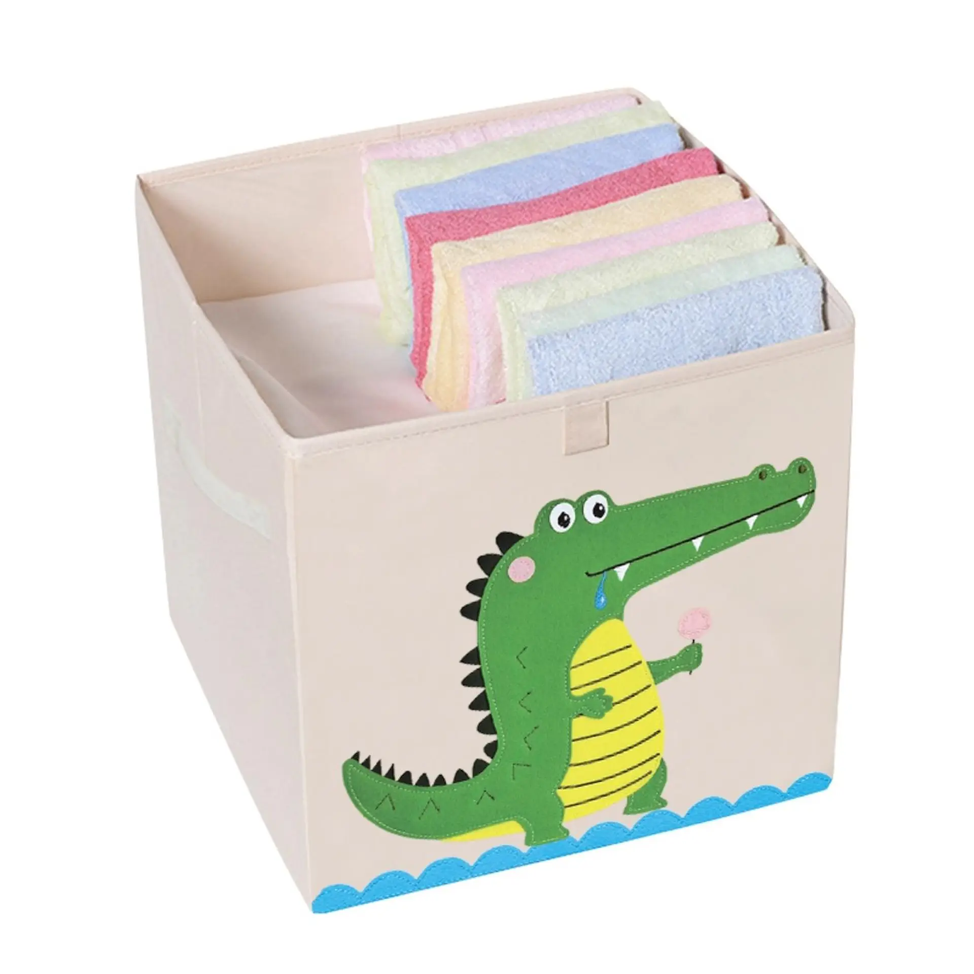 Caja Organizadora Juguetes Ropa Infantil Cocodrilo 1