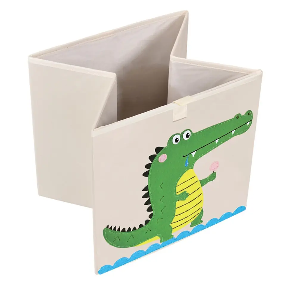 Caja Organizadora Juguetes Ropa Infantil Cocodrilo 2