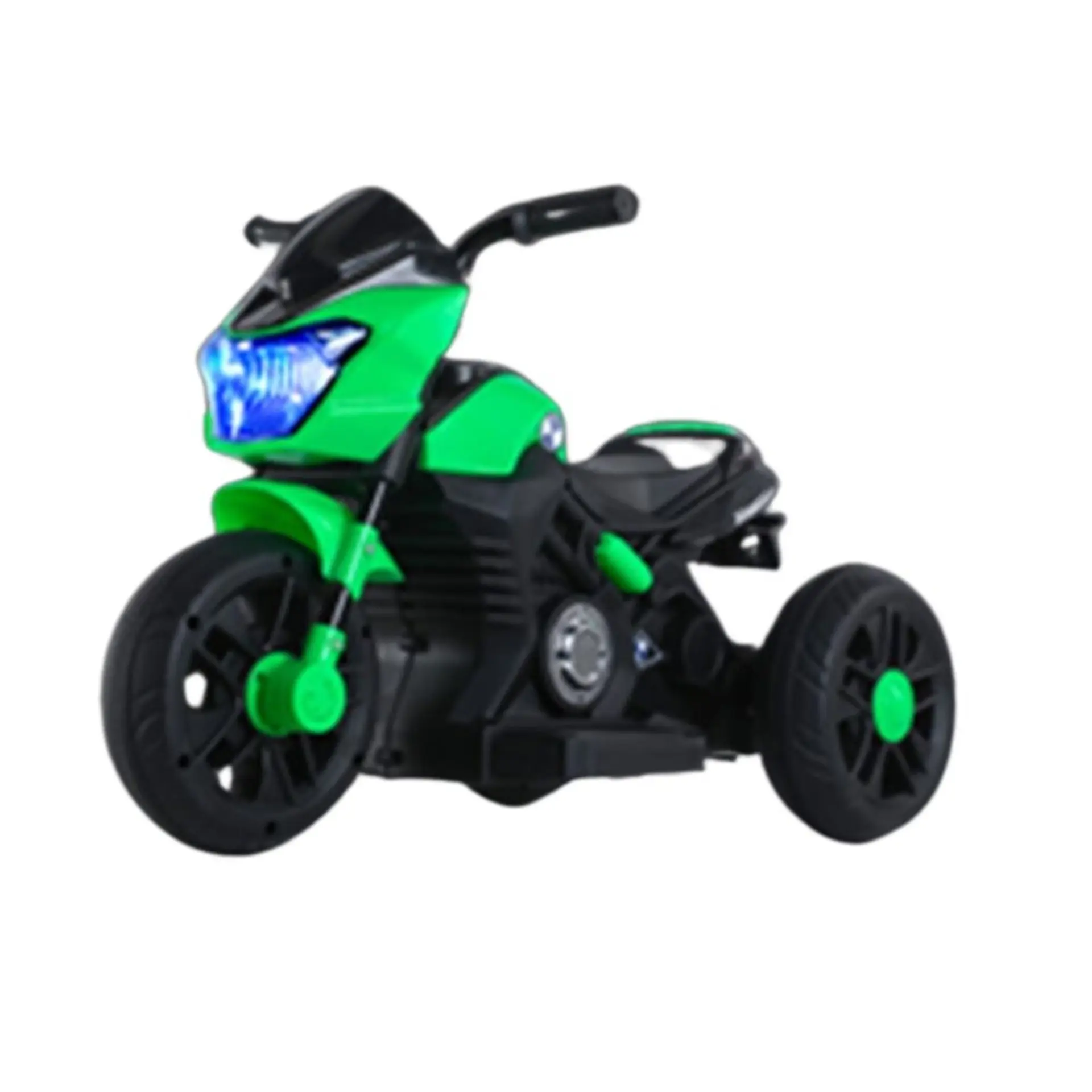 Moto Batería Eléctrico Infantil Hunt Verde Juguete  1