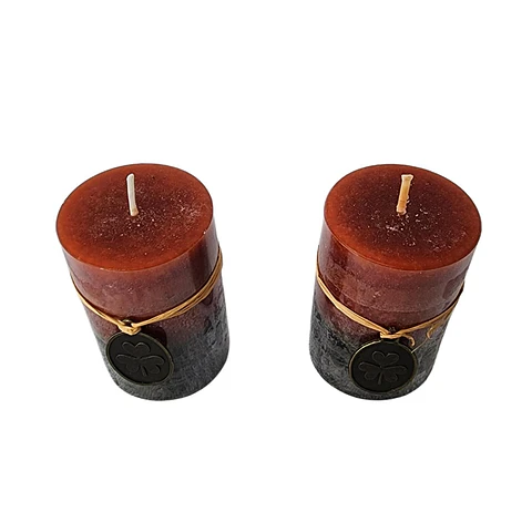 Vela Cirio Velon 7 cm. Dos Unidades Aromaticas Rojo