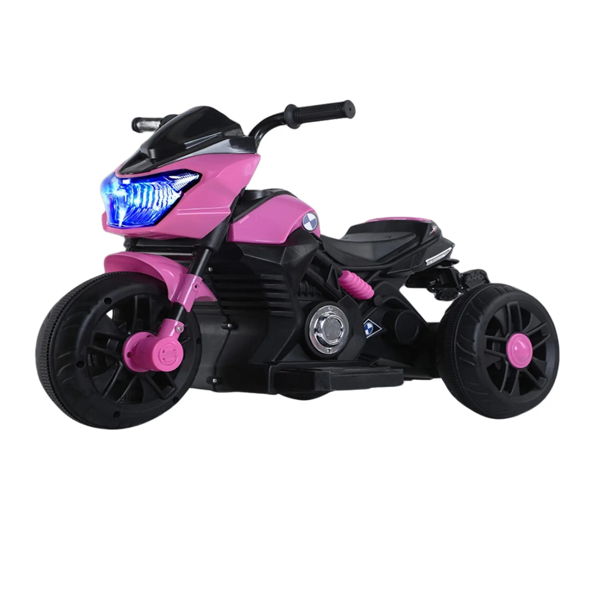 Moto Batería Eléctrico Infantil Hunt Rosa Juguete  1