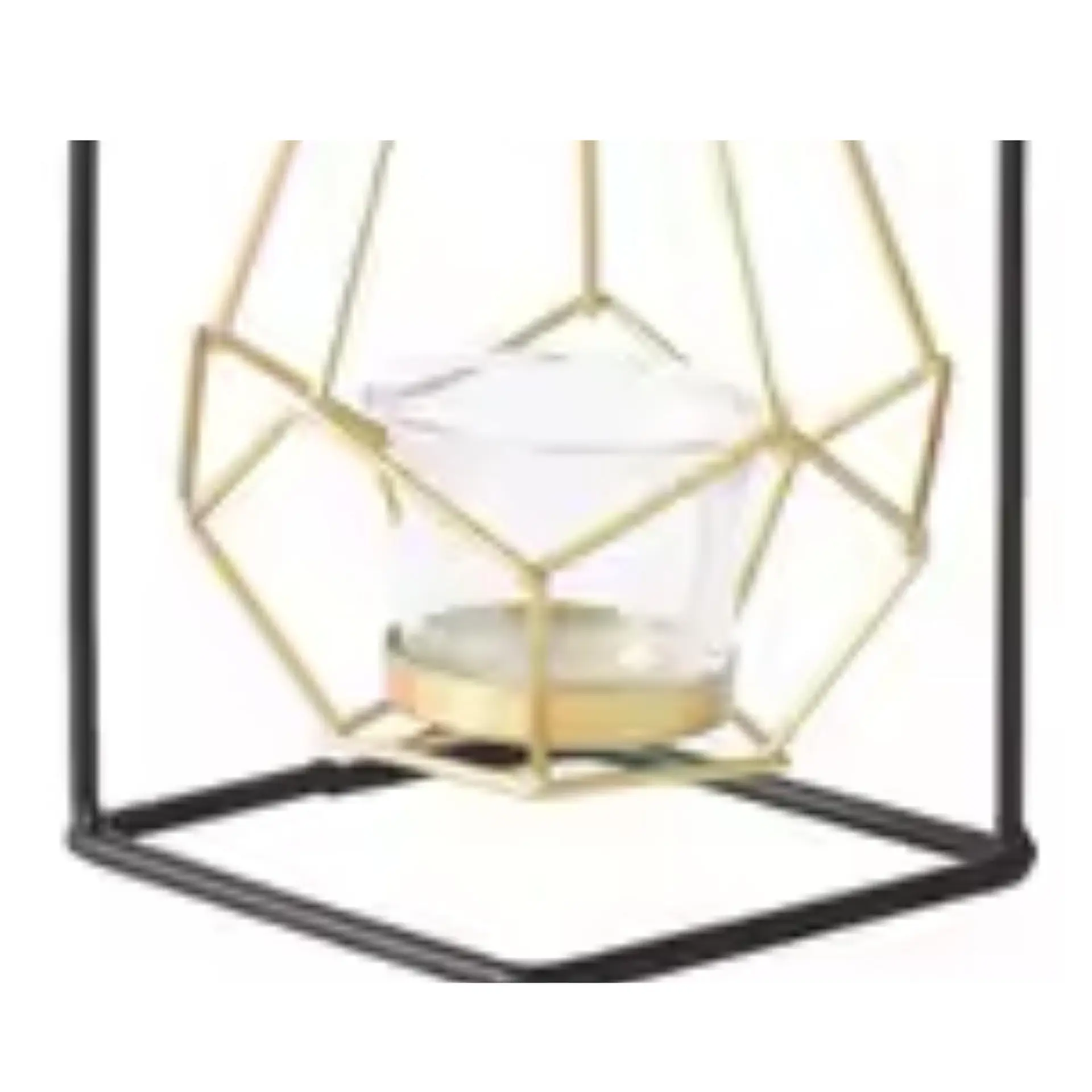 Porta Vela Candelabro Columpio Metálico Decorativo 2