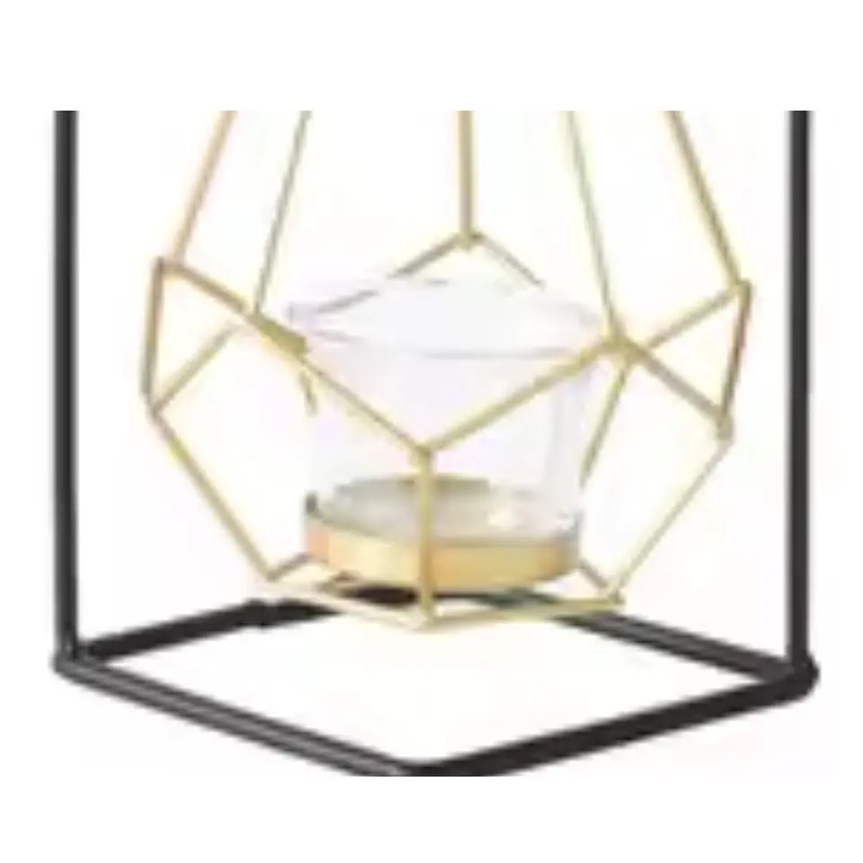 Porta Vela Candelabro Columpio Metálico Decorativo 2