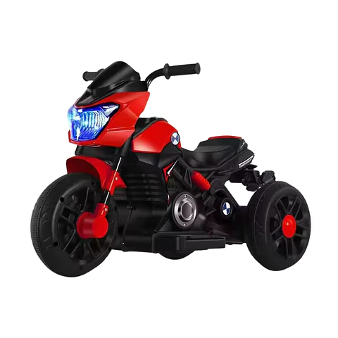 Moto Batería Eléctrico Infantil Hunt Roja Juguete 