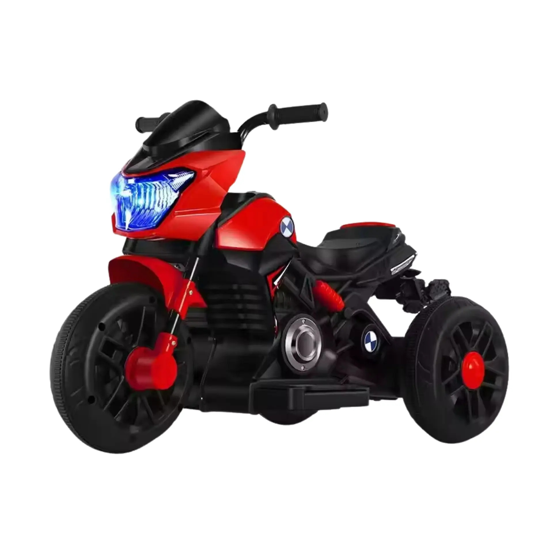 Moto Batería Eléctrico Infantil Hunt Roja Juguete  1