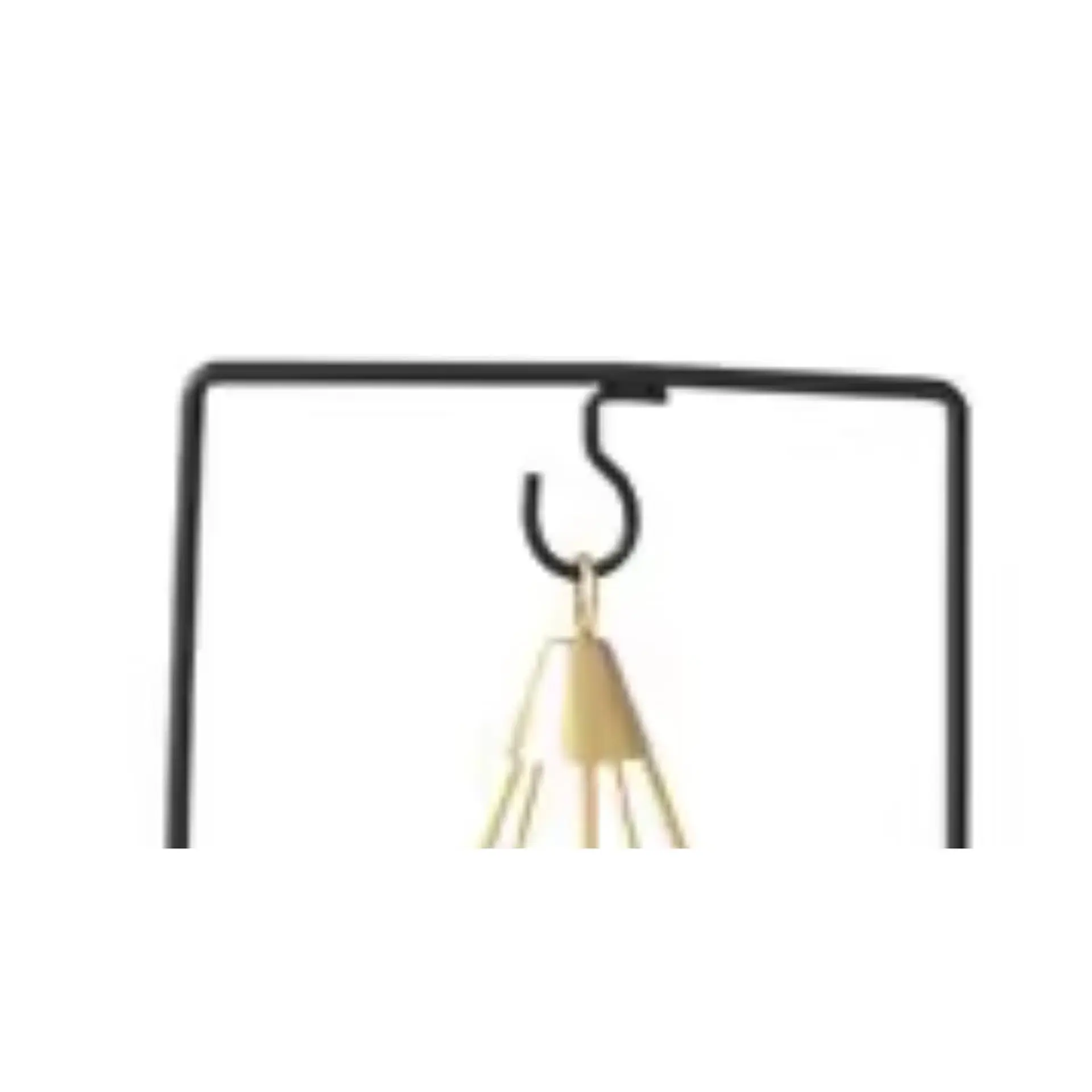 Porta Vela Candelabro Columpio Metálico Decorativo 4