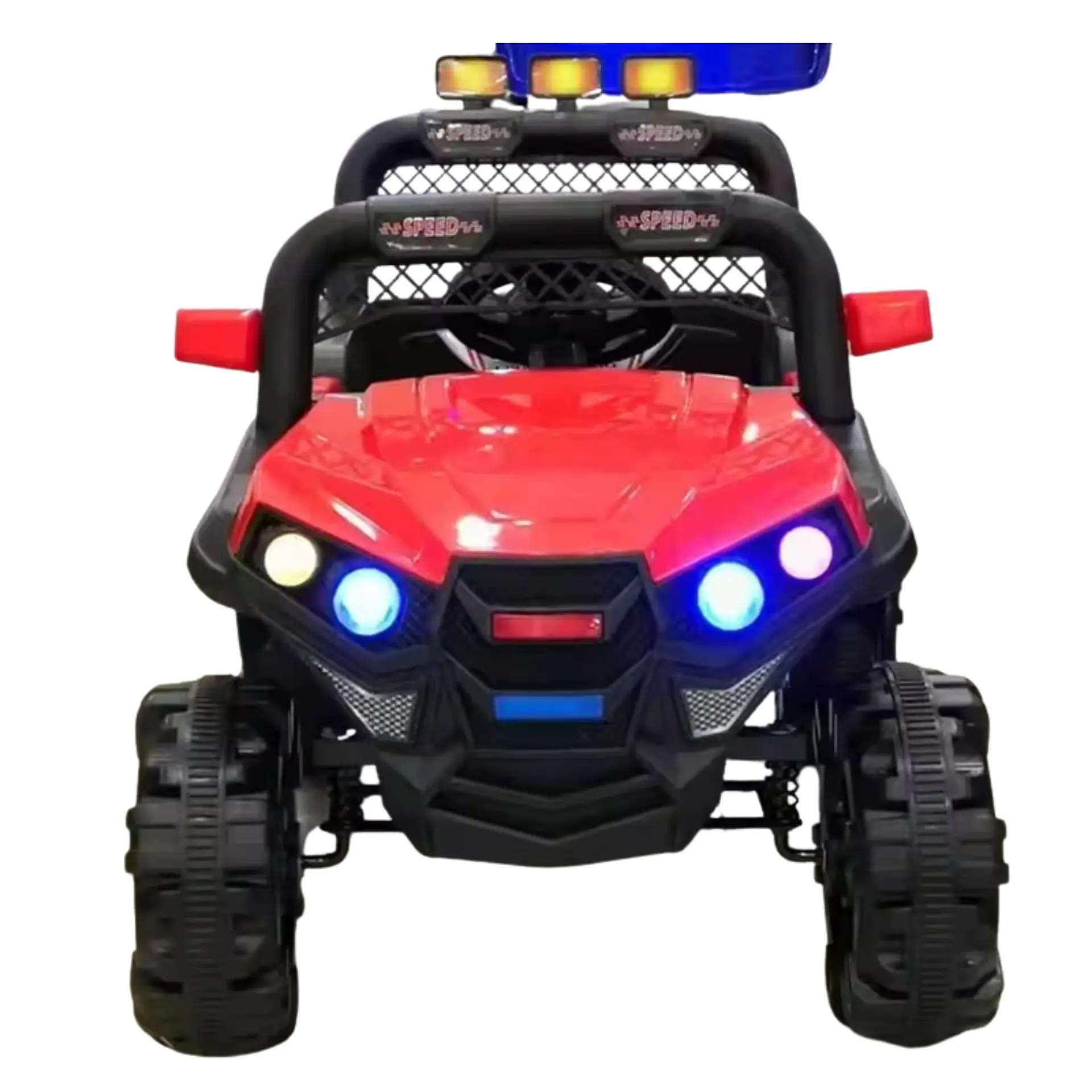 Auto Batería Jeep Eléctrico Infantil 12V Control Trail Rojo  4