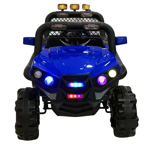 Auto Electrico Infantil Jeep Batería Con Control 2069 Azul