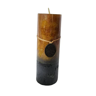 Vela Velon Cirio Alto 15cm. Aromatico  Ocre