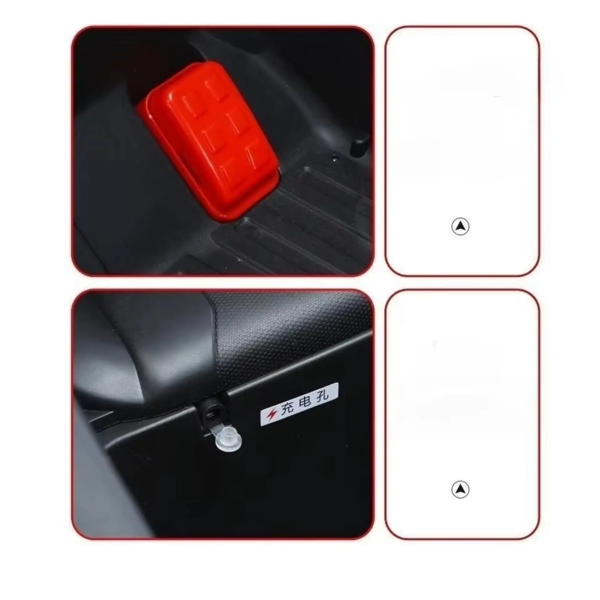 Auto Batería Jeep Eléctrico Infantil 12V Control Rover Azul  5