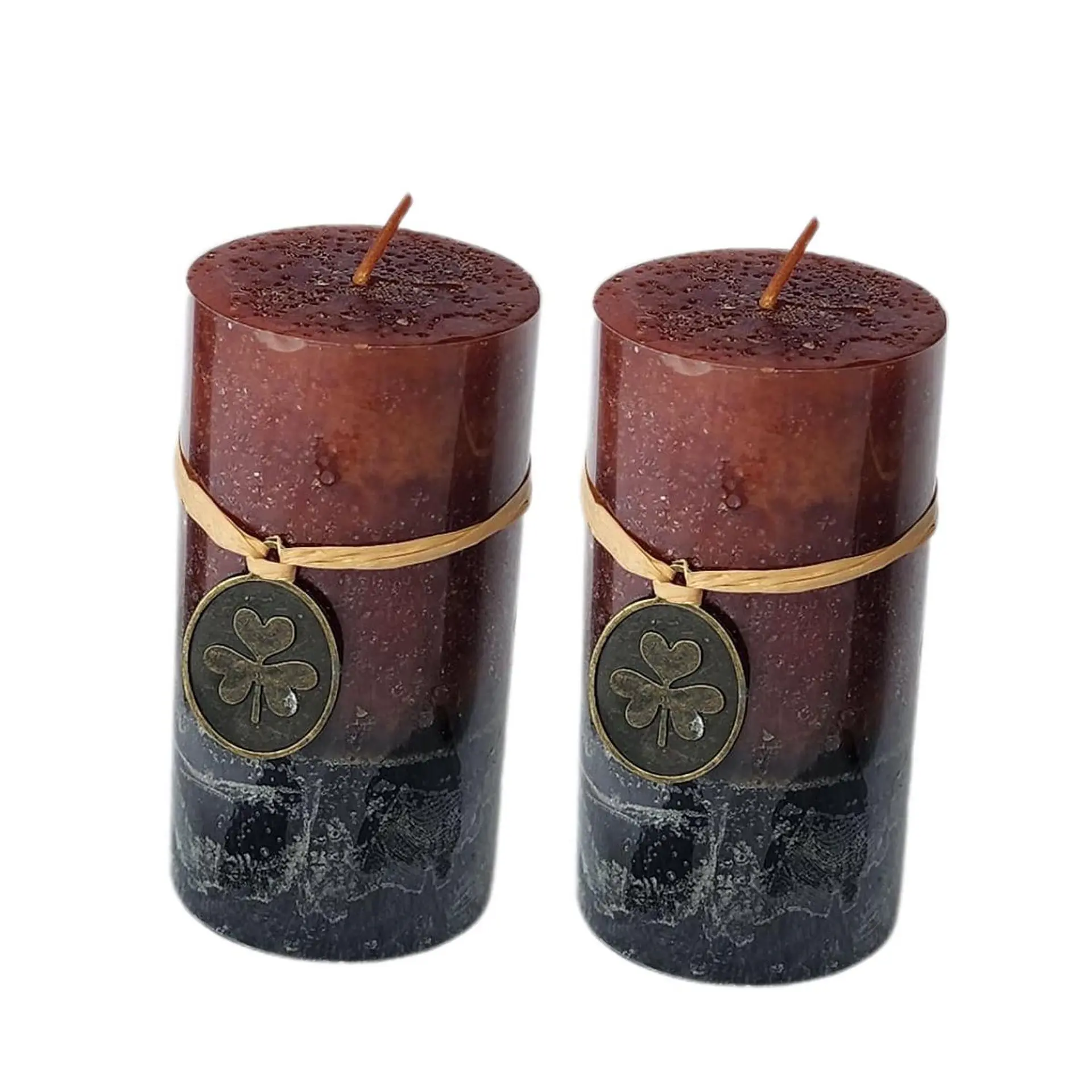 Cirio Vela Velon Alto 10cm. Dos Unidades Aromaticos Caramel 1
