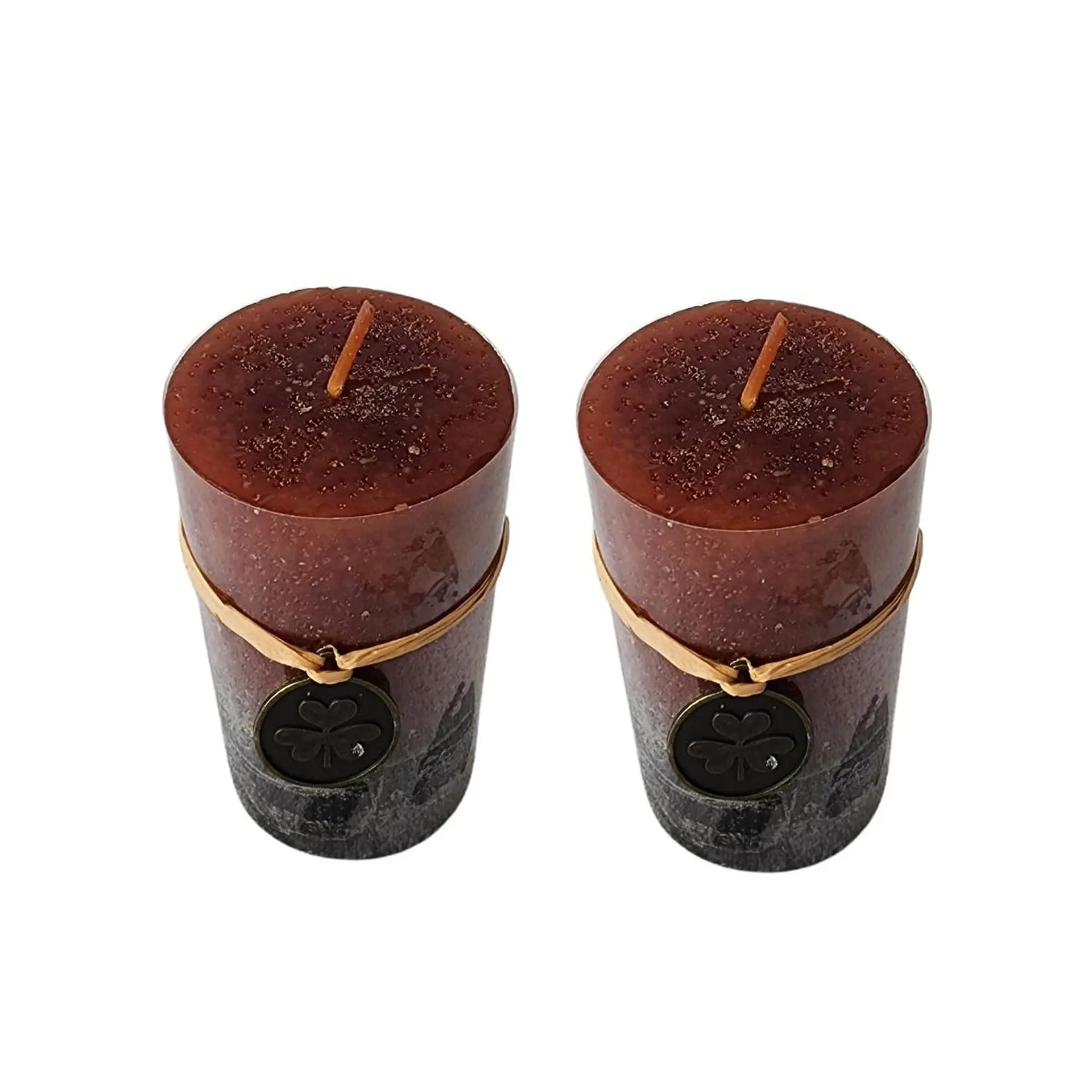 Cirio Vela Velon Alto 10cm. Dos Unidades Aromaticos Caramel 2