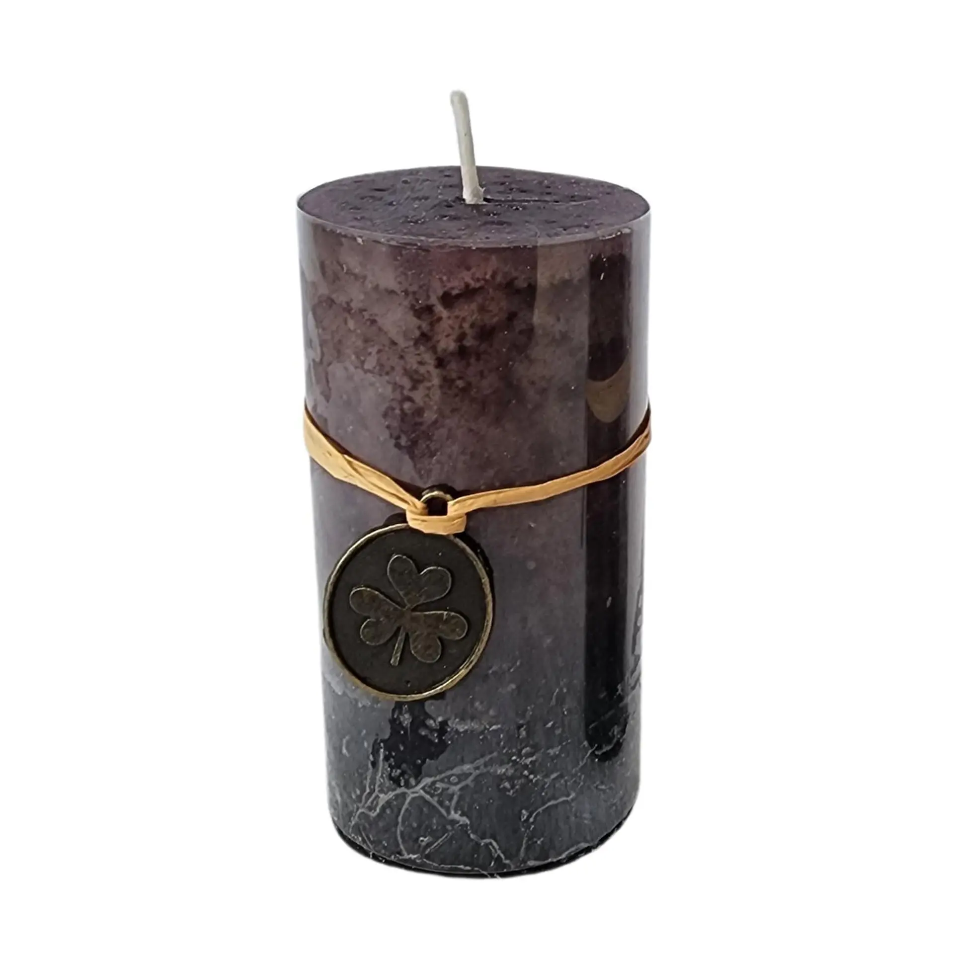 Cirio Vela Velon Alto 10cm. Dos Unidades Aromaticos Negro 3