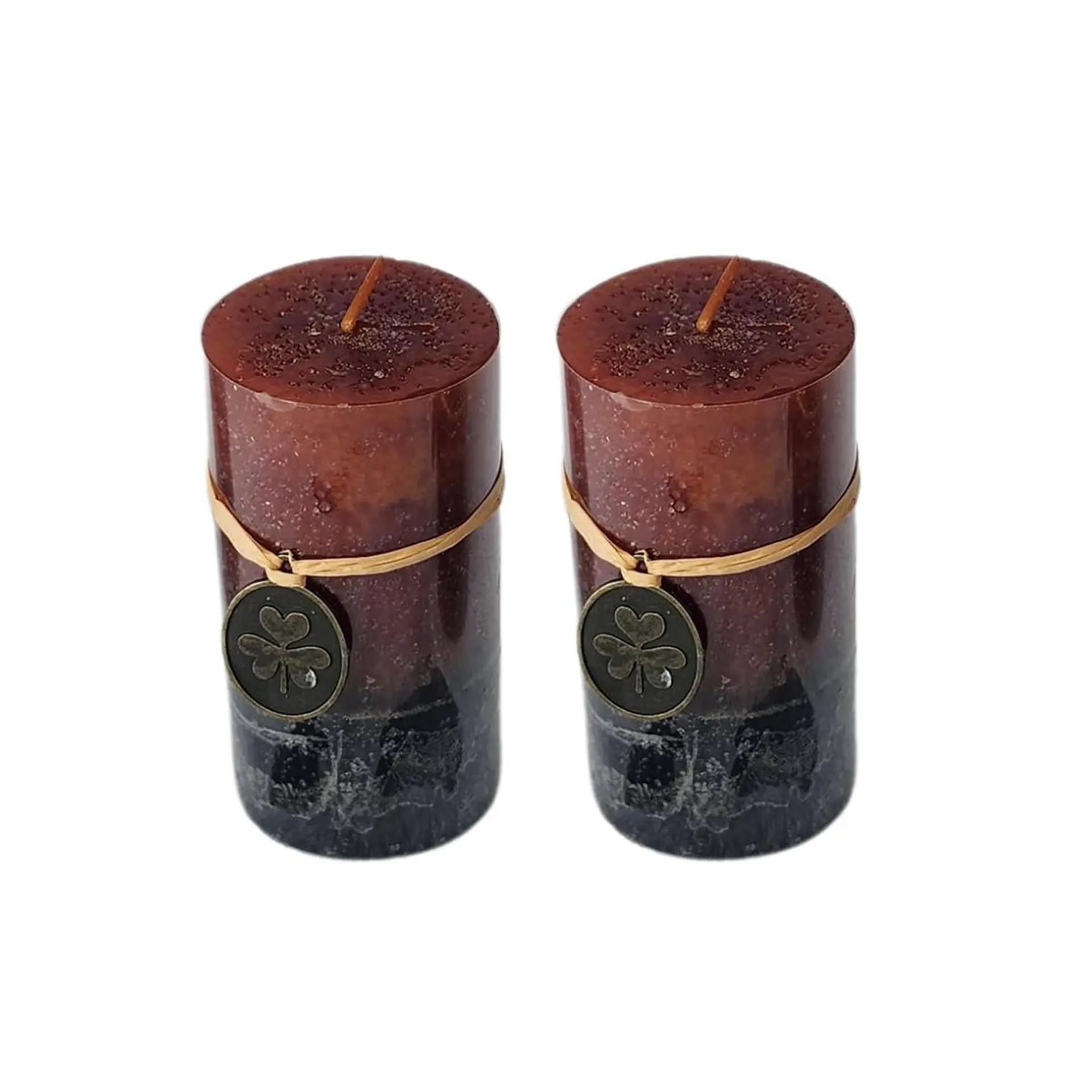 Cirio Vela Velon Alto 10cm. Dos Unidades Aromaticos Caramel 3