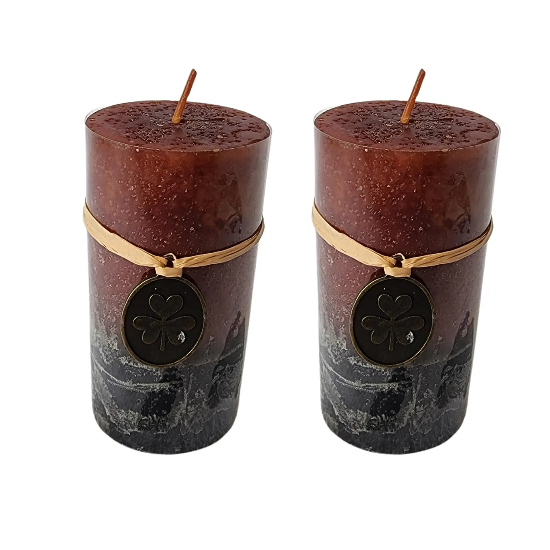 Cirio Vela Velon Alto 10cm. Dos Unidades Aromaticos Rojo 1