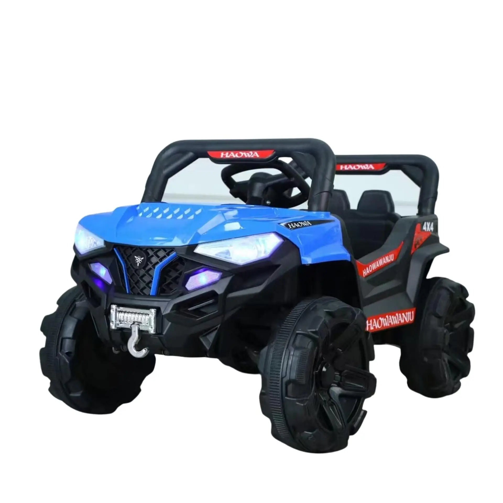 Auto Batería Eléctrico Infantil Titan Azul Juguete  2