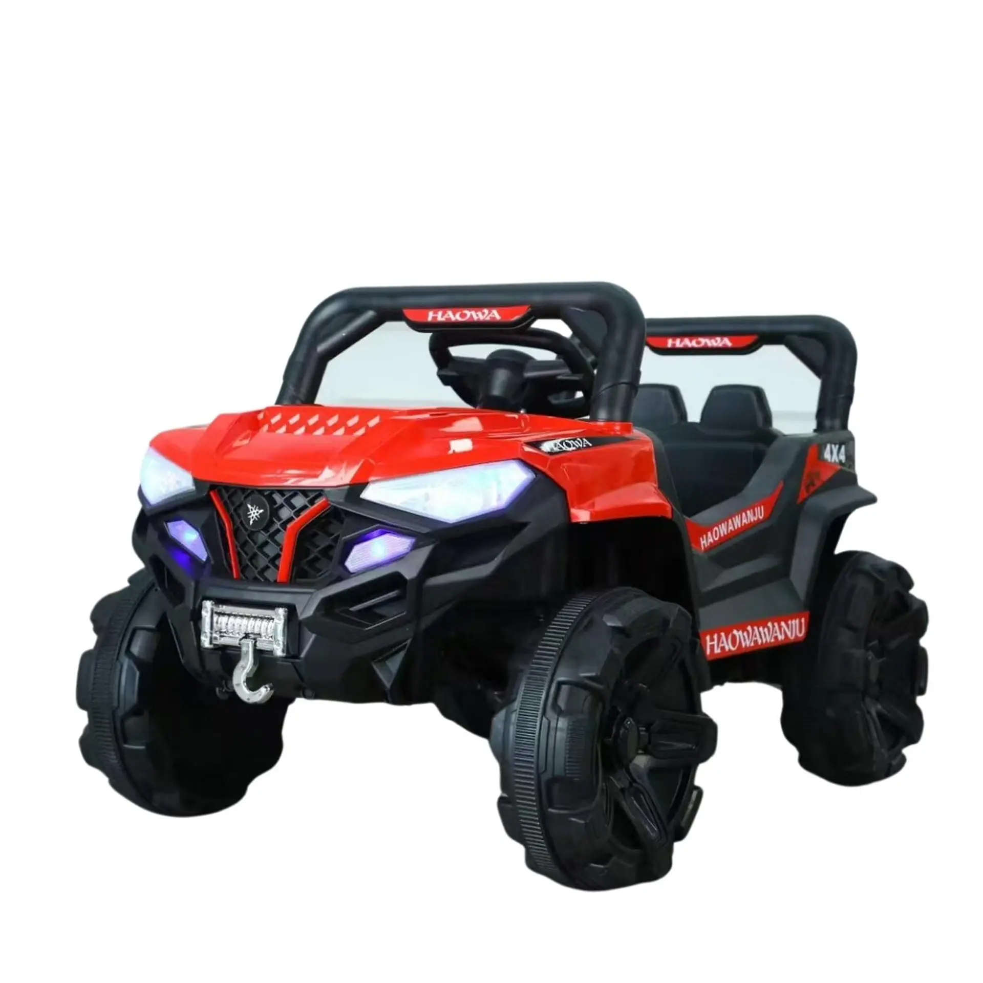 Auto Batería Eléctrico Infantil Titan Rojo Juguete  2