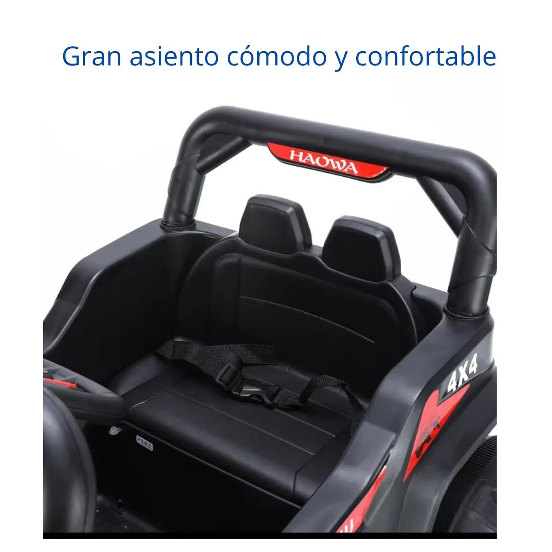 Auto Batería Eléctrico Infantil Titan Rojo Juguete  3