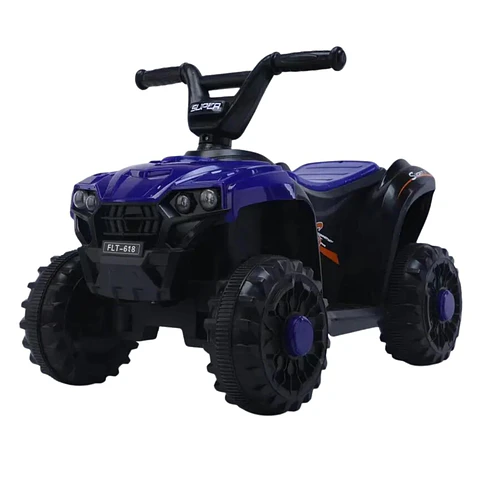Cuatrimoto Auto Electrico Infantil Luz Sonido Bateria Blue