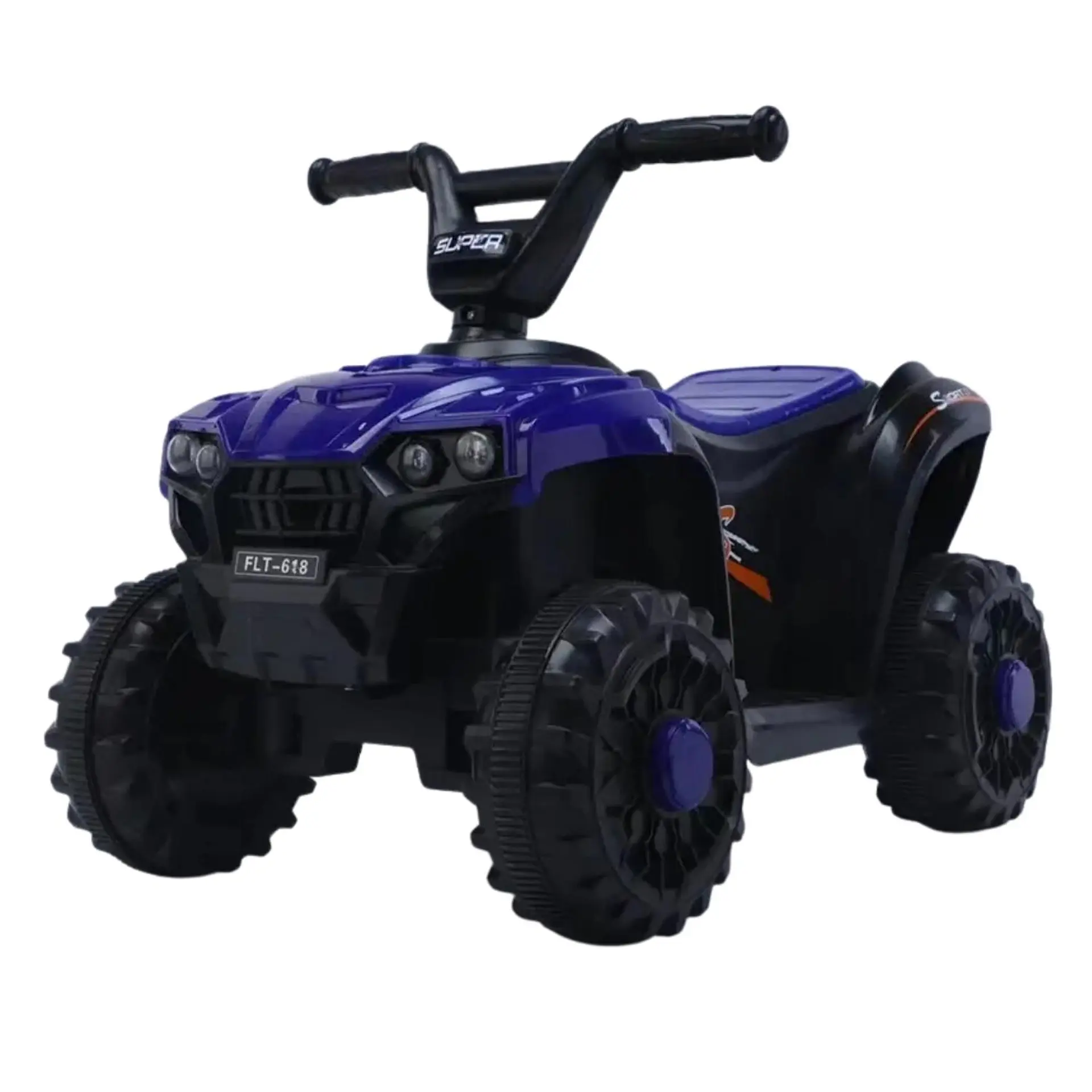 Moto Batería Eléctrico Infantil Hawk Azul Juguete  2