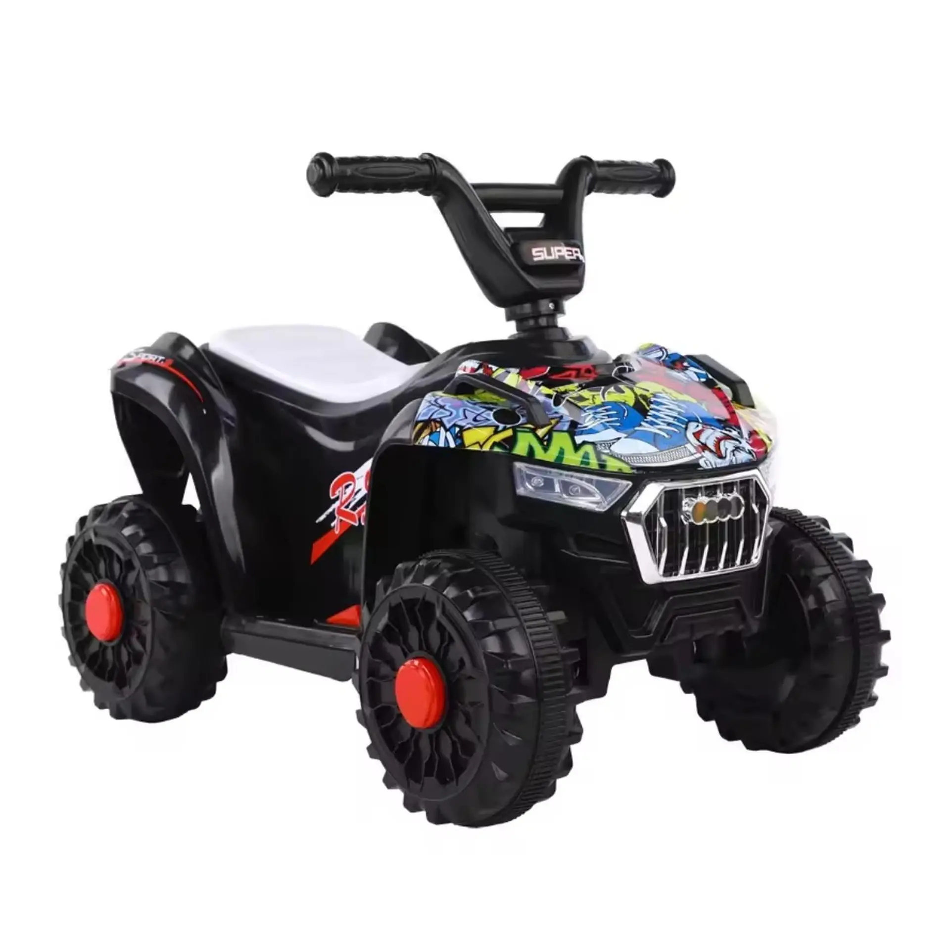 Moto Batería Eléctrico Infantil Atlas Diseño Juguete  2