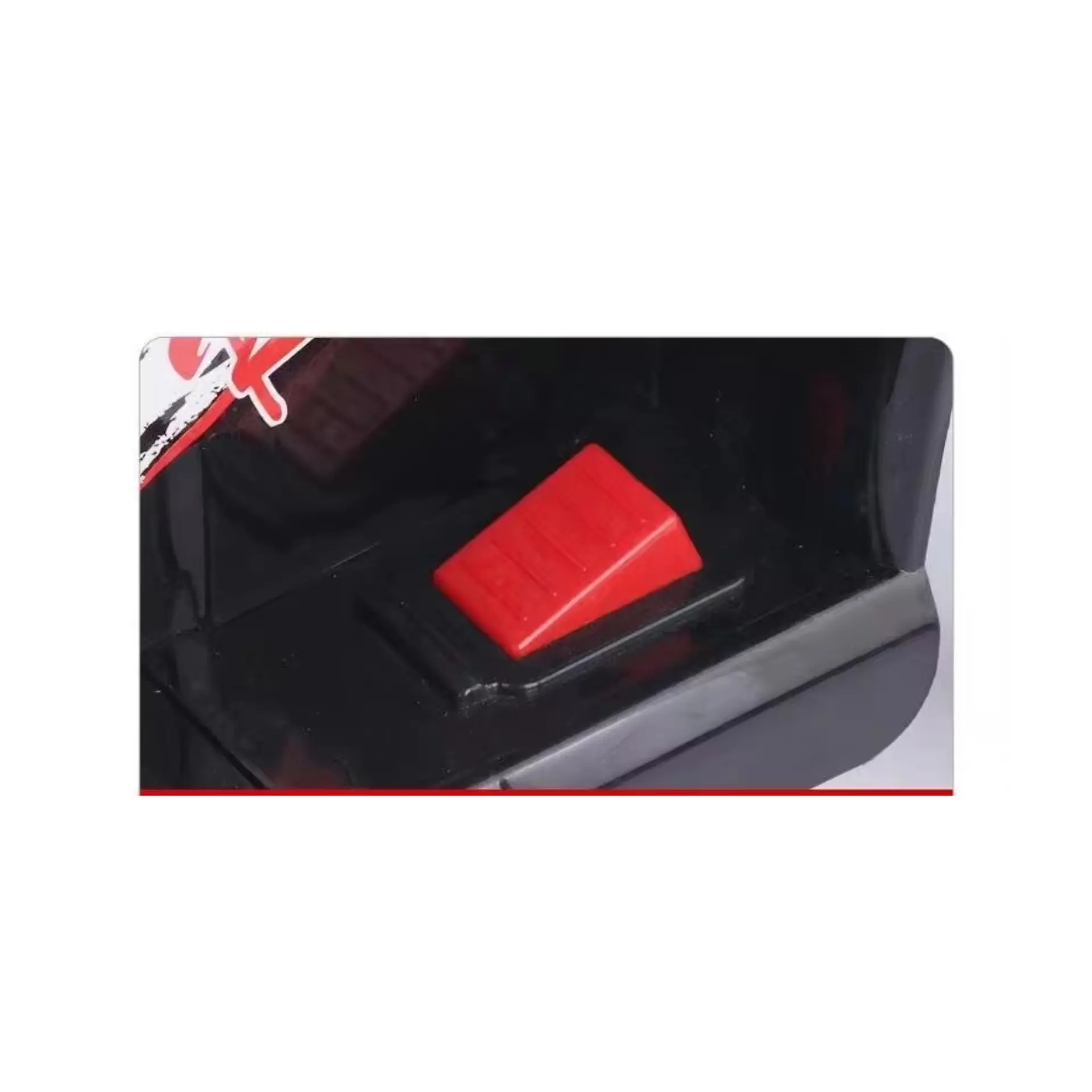 Moto Batería Eléctrico Infantil Atlas Roja Juguete  4