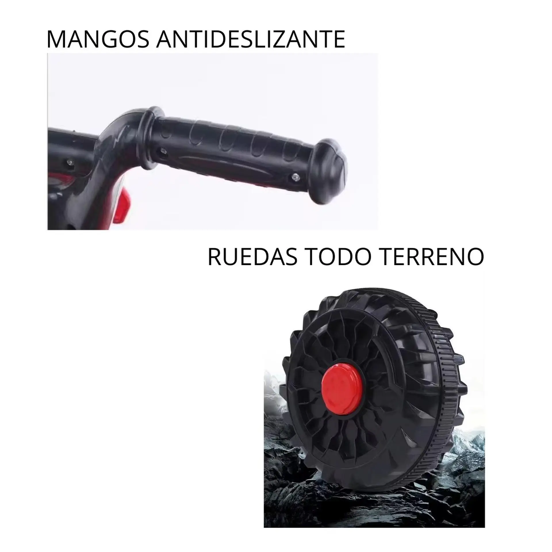 Moto Batería Eléctrico Infantil Atlas Naranja Juguete  6