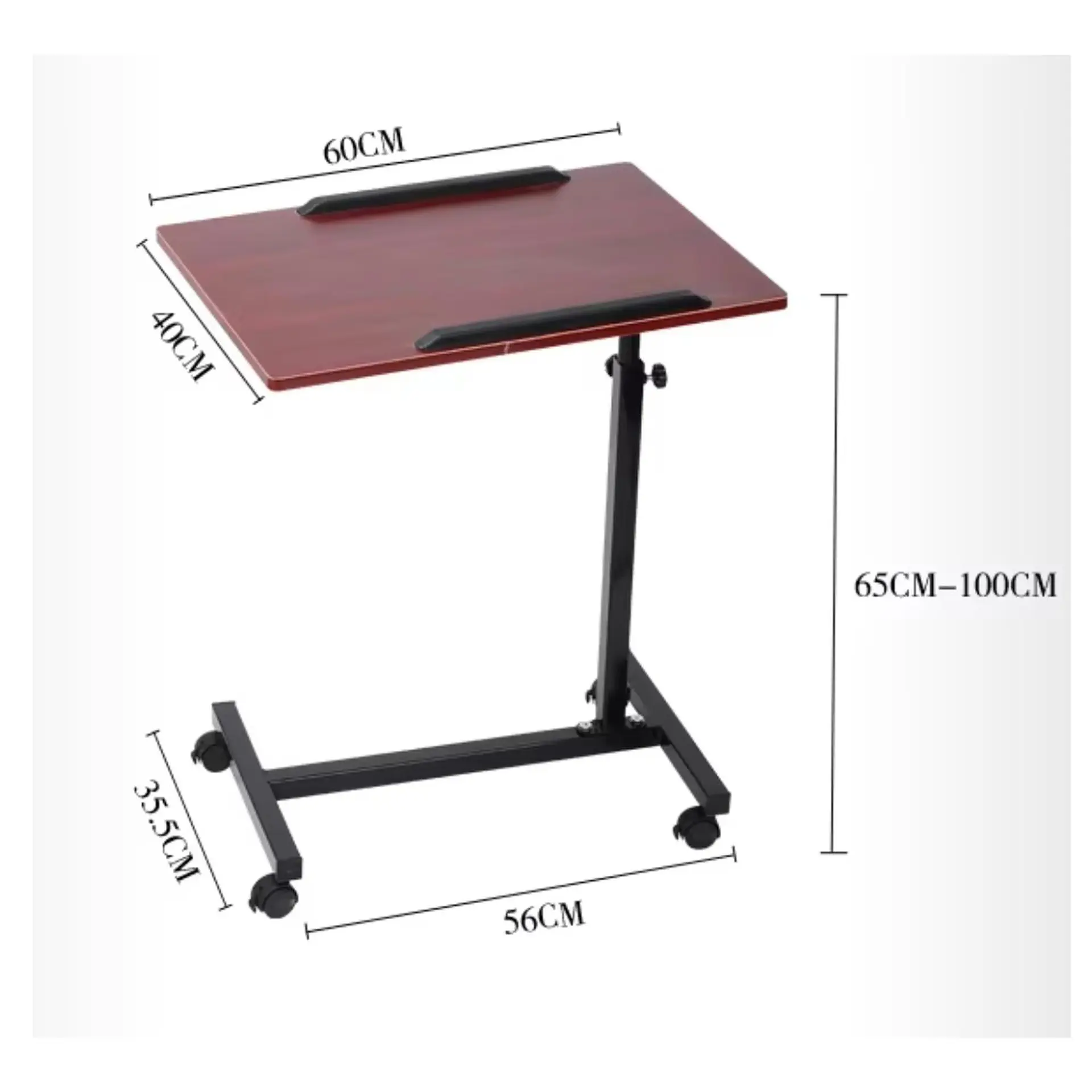 Mesa Plegable Enfermo Cama Altura Ajustable Computador Café 2