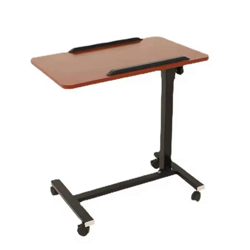 Mesa Plegable Enfermo Cama Altura Ajustable Computador Café 3