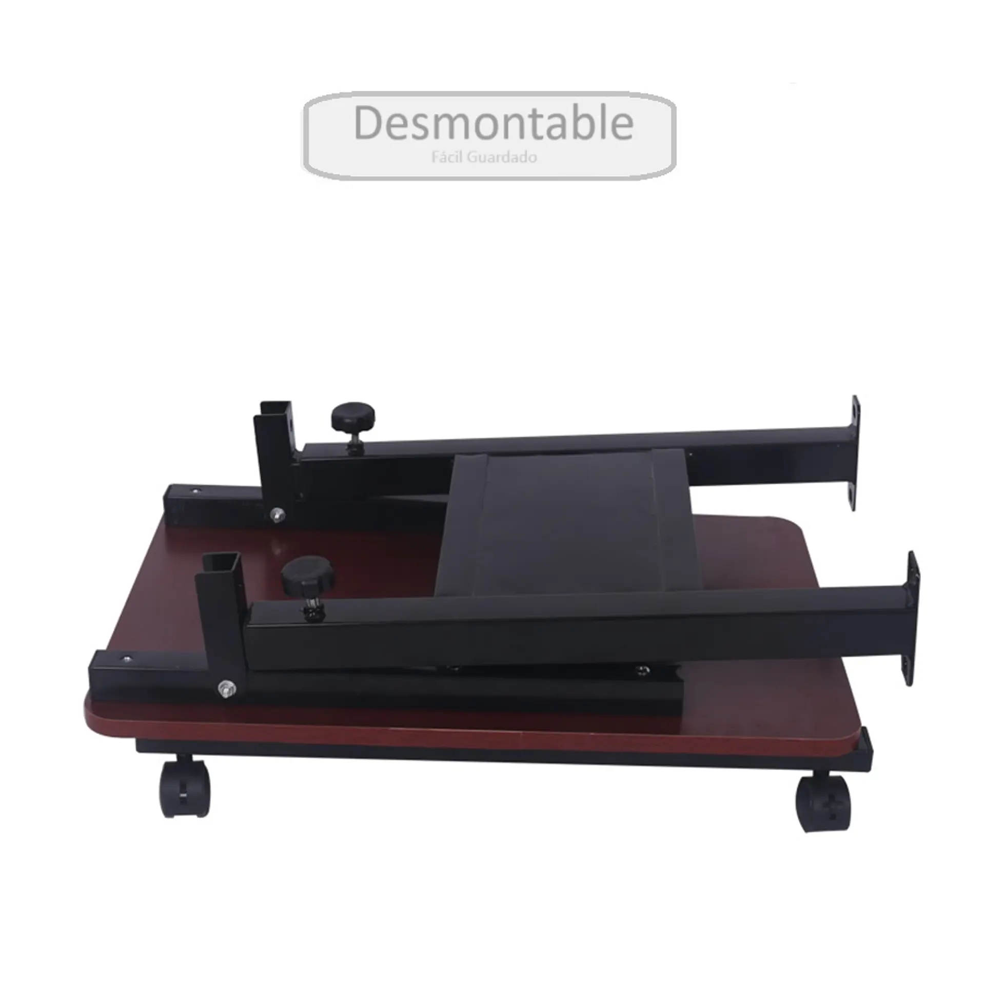 Mesa Plegable Enfermo Cama Carga 60 Kg Altura Ajustable PC 3