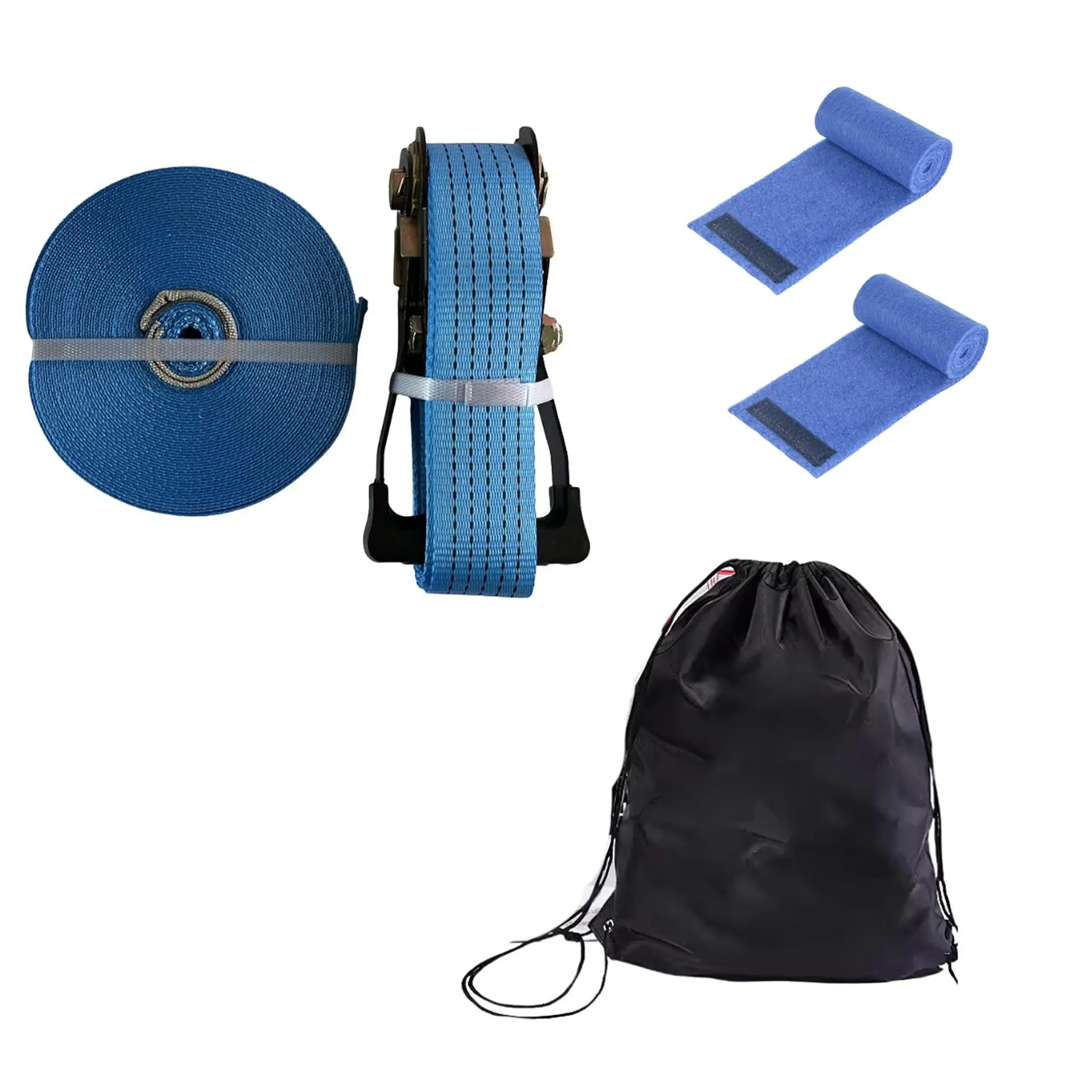 Juego Obstáculos 6 Kit Carrera Ninja Warrior Slackline Niños 3