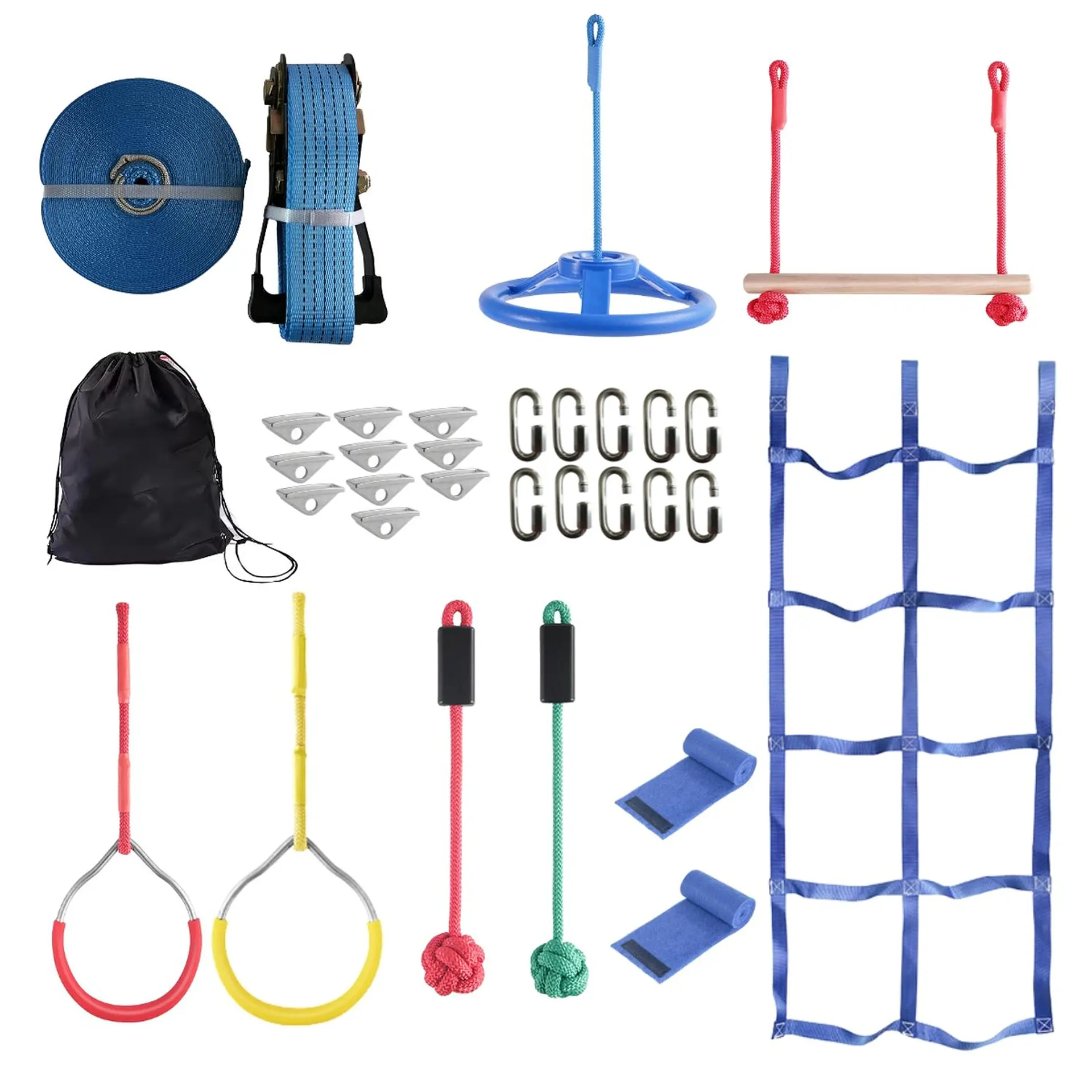 Juego Carrera 7 Obstaculos Slackline Ninja Warrior 1