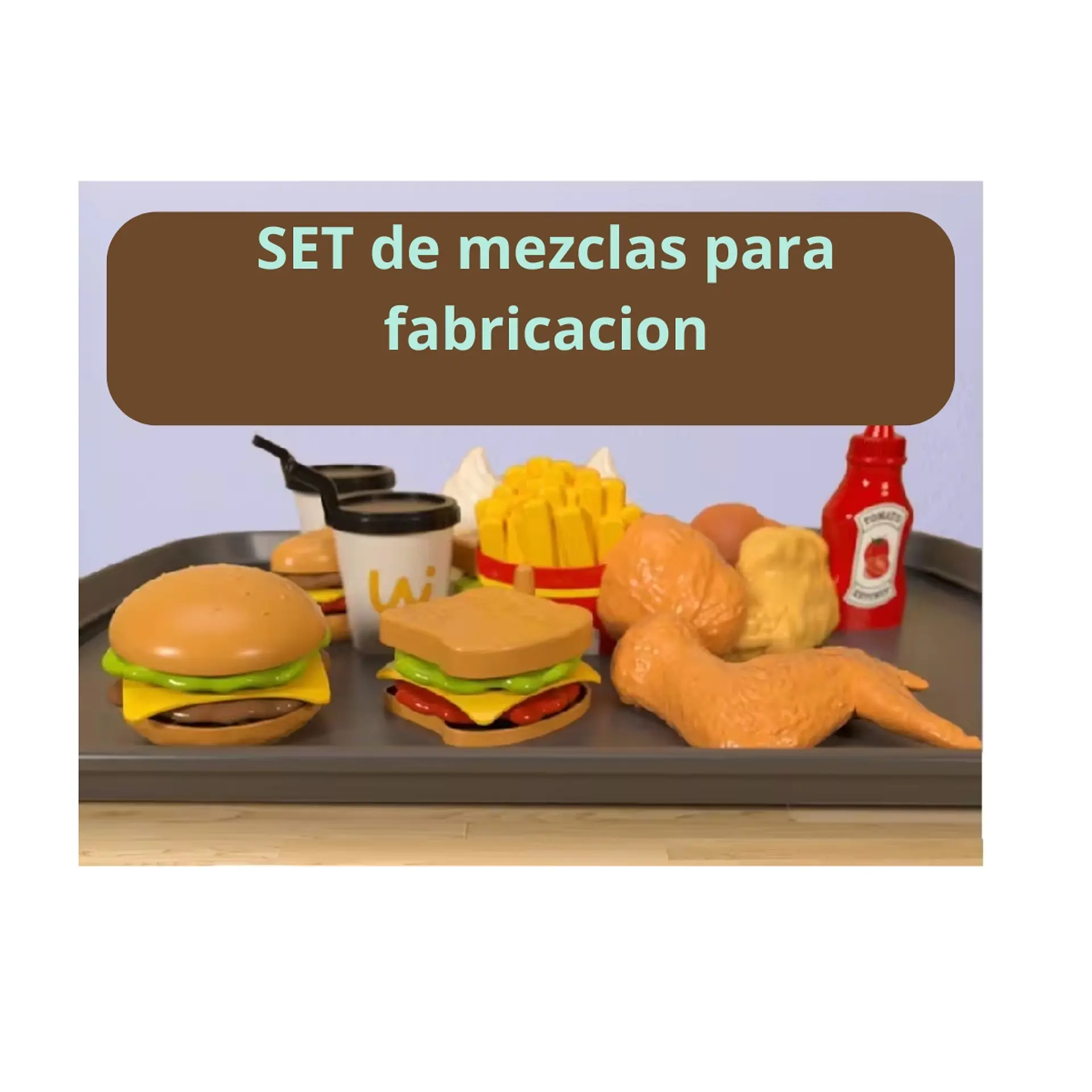 Supermercado Juguete Cocina De Comida Rapida Luz y sonido 5