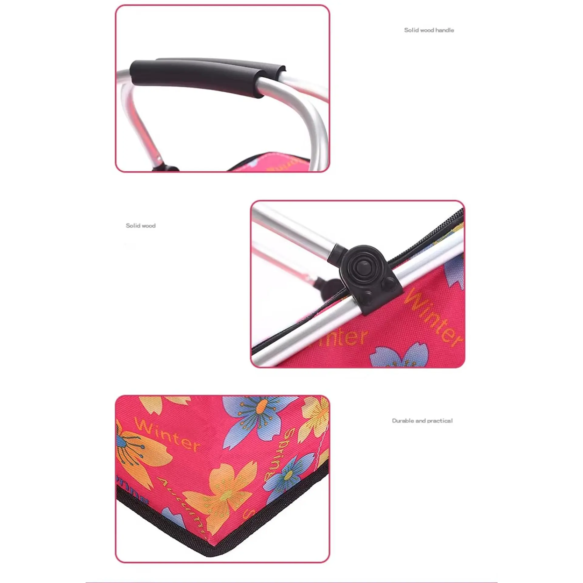 Bolso Termico Plegable Lineas Naranjas Cooler Canasta Picnic 7