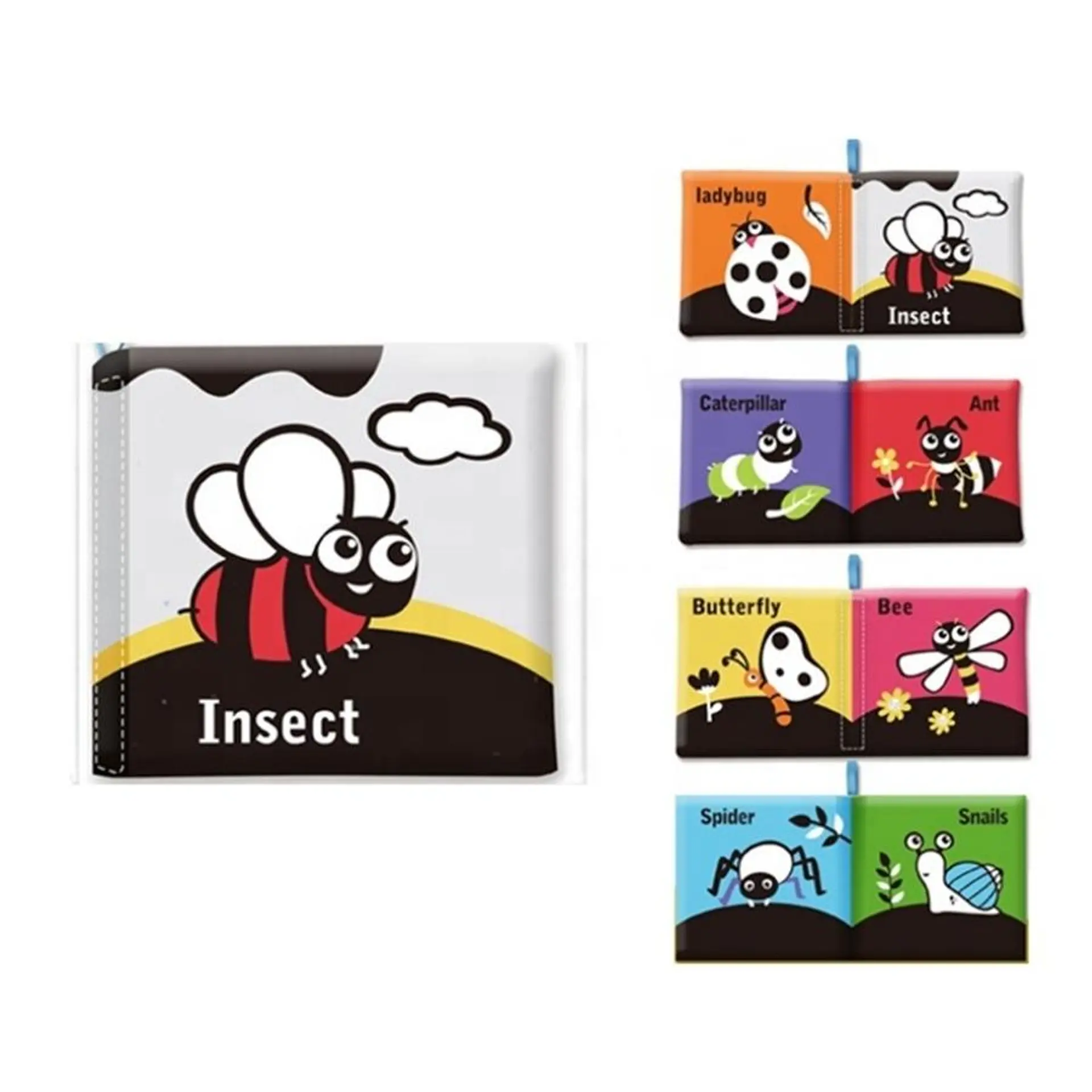 Pack 4 Libro Sensorial Estimulacion Cognitivo Alto Contraste 4