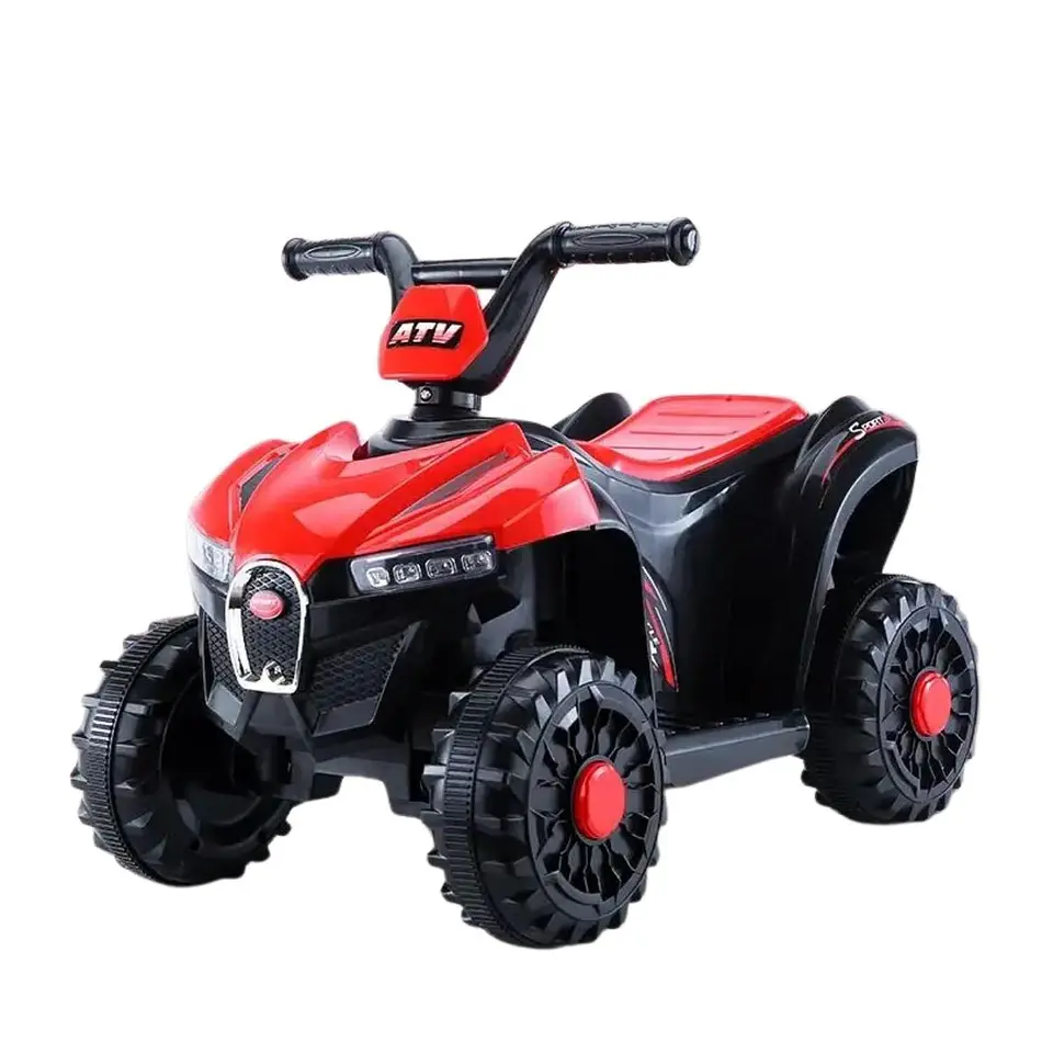 Moto Batería Eléctrico Infantil Terra Roja Juguete  1
