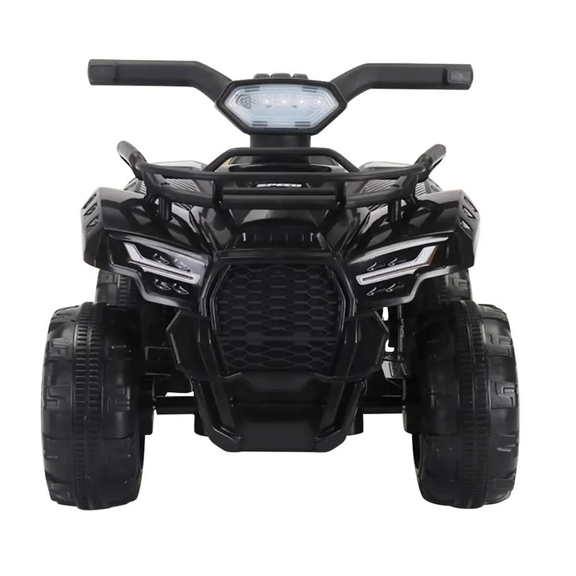 Moto Batería Eléctrico Infantil Quad Negra Juguete  4