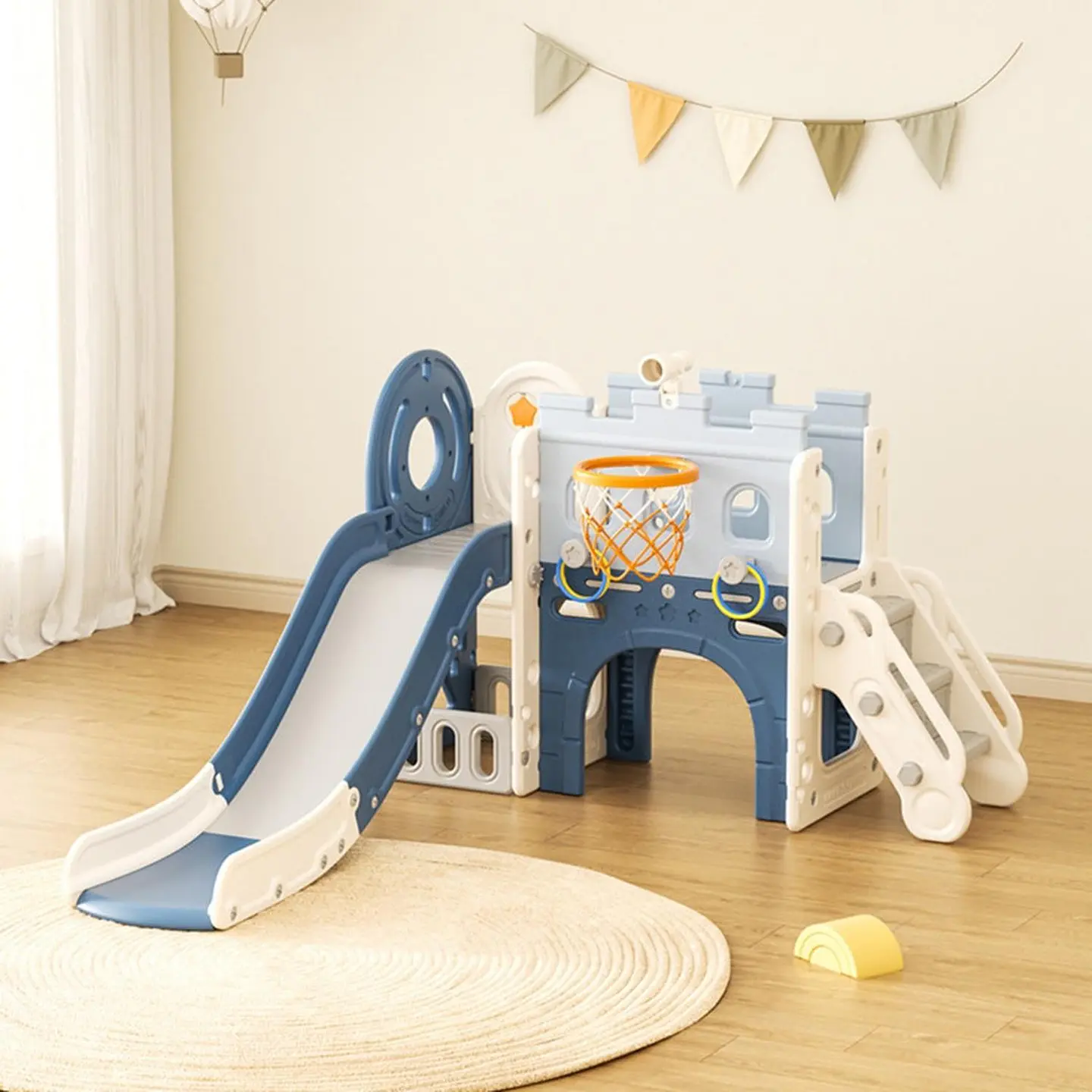 Juego Resbalin Con Aro Telescopio Tobogan Torre Aul 1