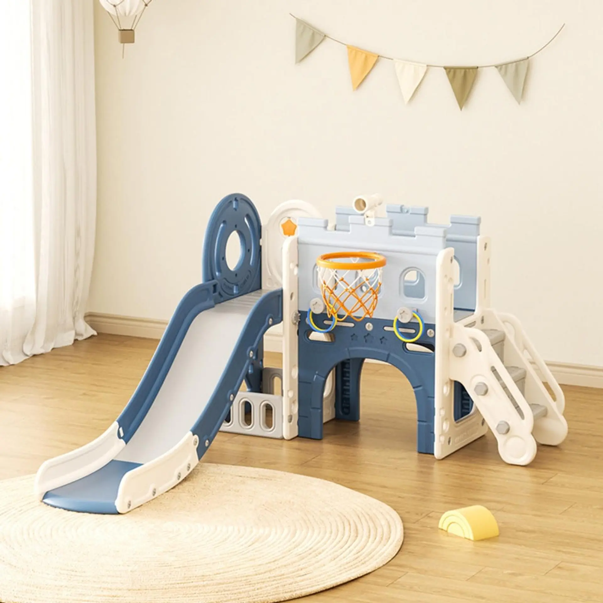 Juego Resbalin Con Aro Telescopio Tobogan Torre Aul 1