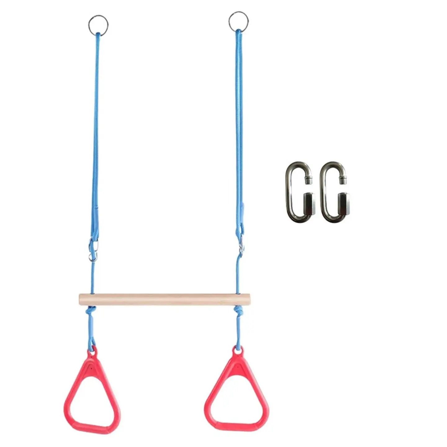 Columpio Barra Trapecio Con Anillos Gimnasio 1
