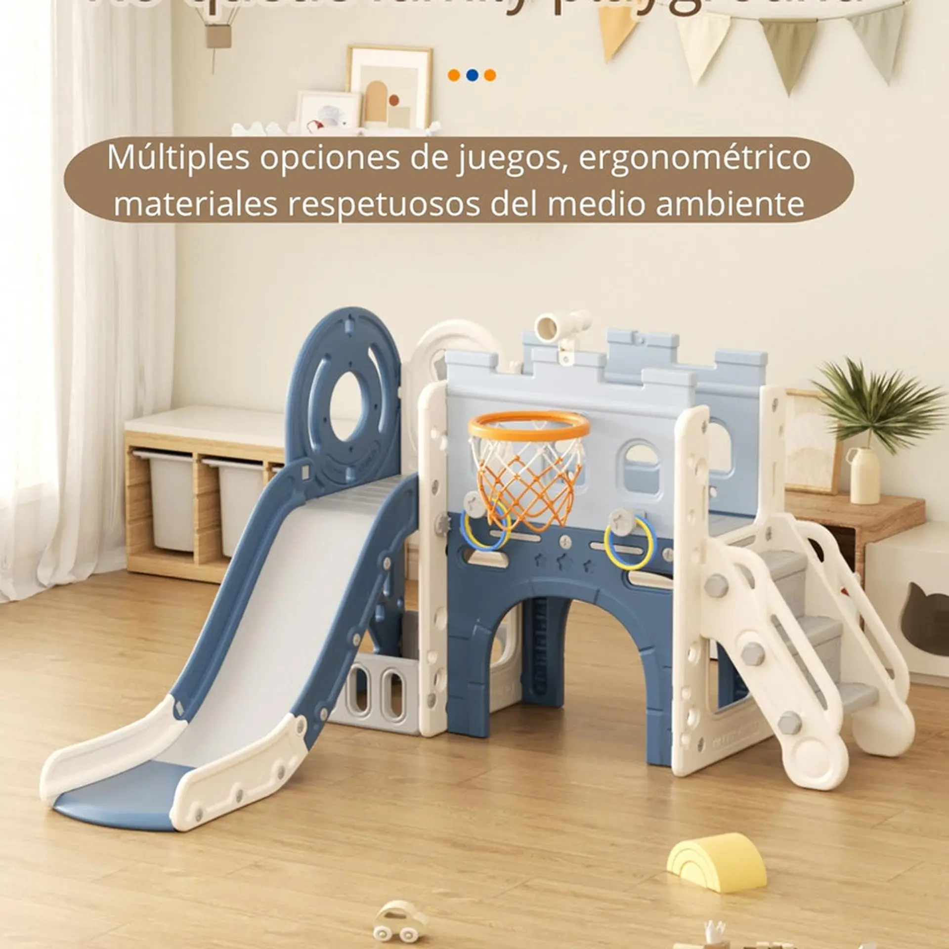 Juego Resbalin Con Aro Telescopio Tobogan Torre Aul 2