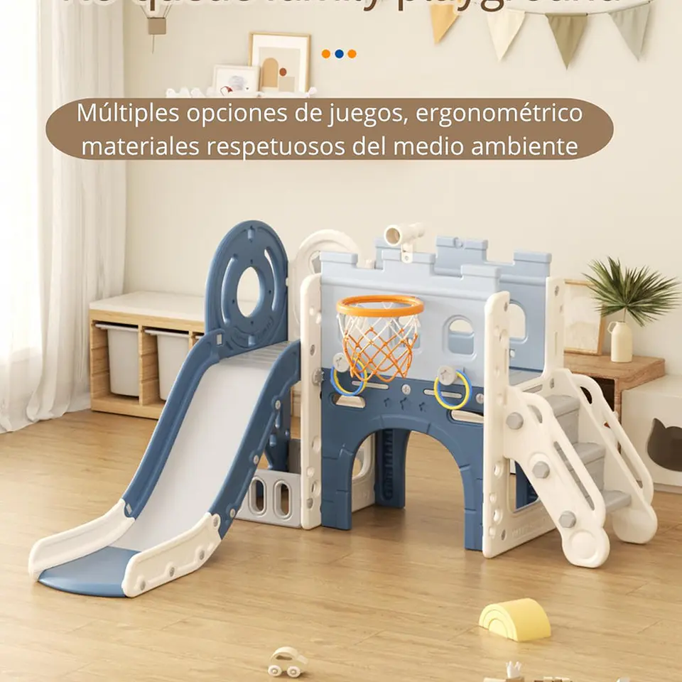 Juego Resbalin Con Aro Telescopio Tobogan Torre Aul 2