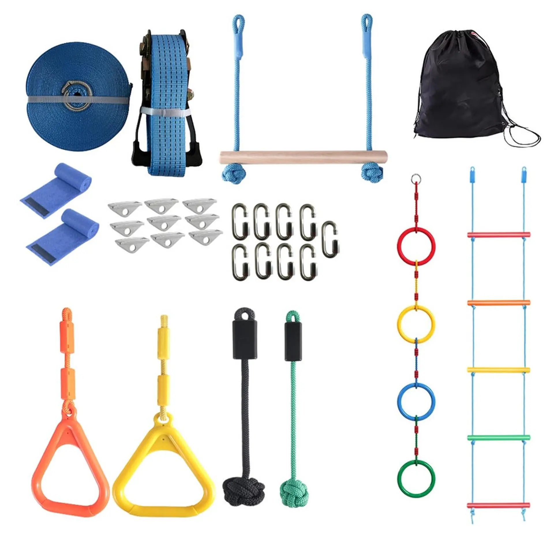 Juego Carrera Ninja Warrior 7 Obstaculos Slackline 1