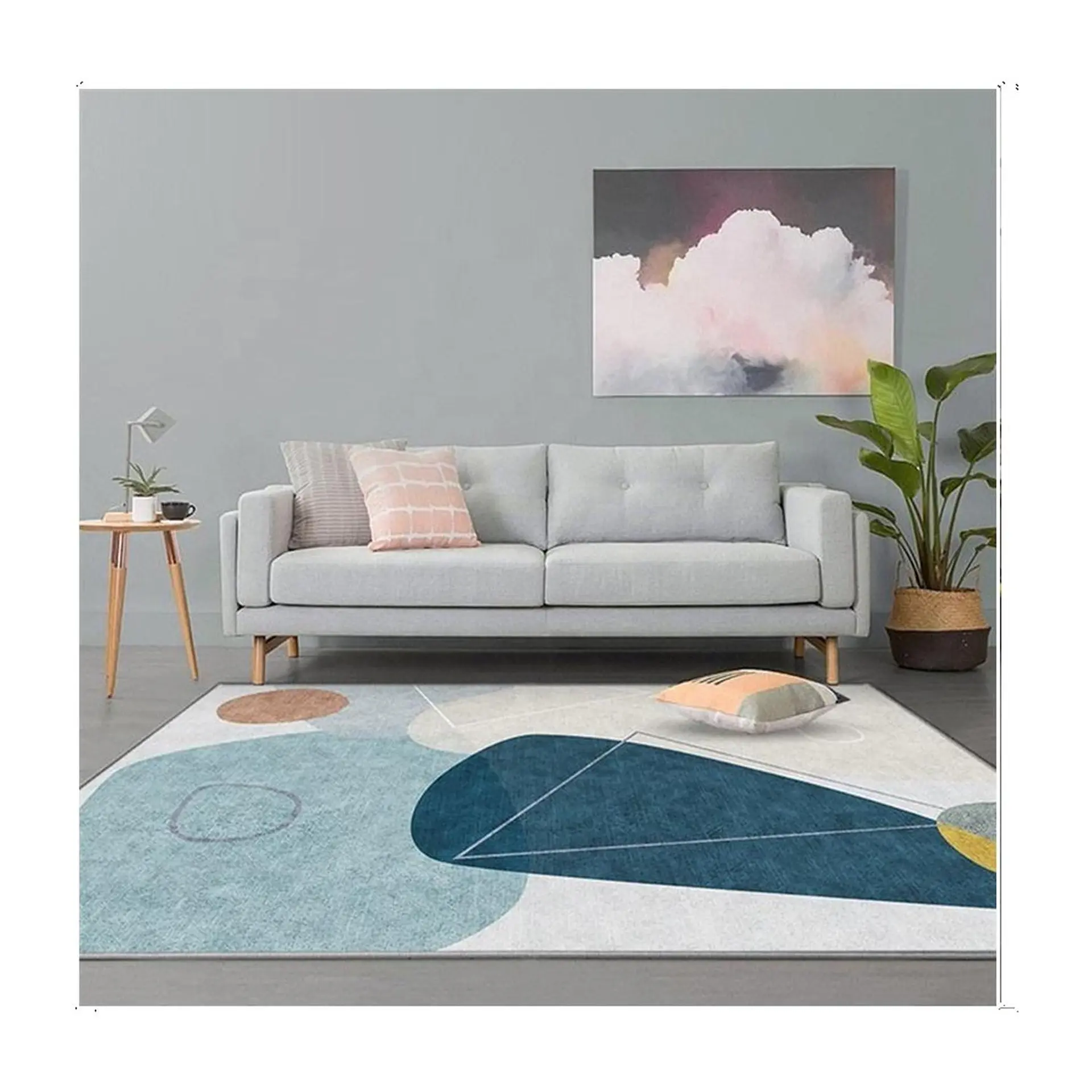 Alfombra Living Estampada 120X160 cm Turin 1