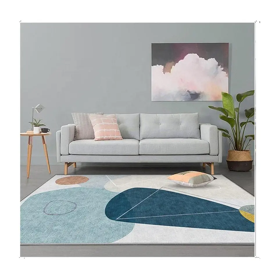 Alfombra Living Estampada 120X160 cm Turin 1