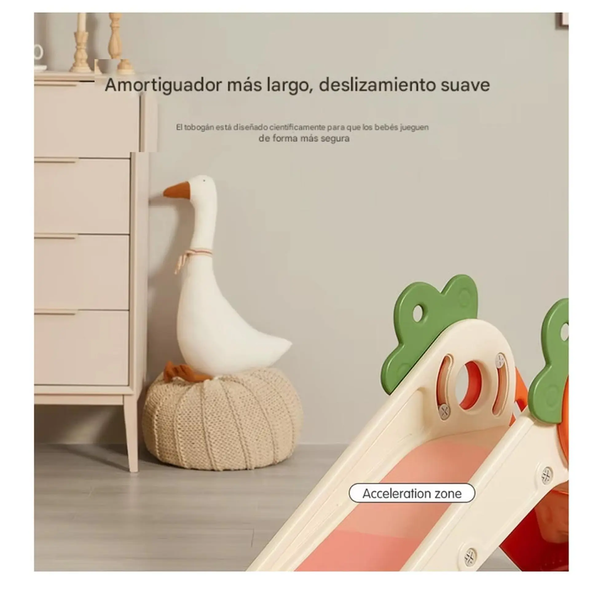 Resbalin Tobogan Plegable Plastico Exterior Interior Carrot 3