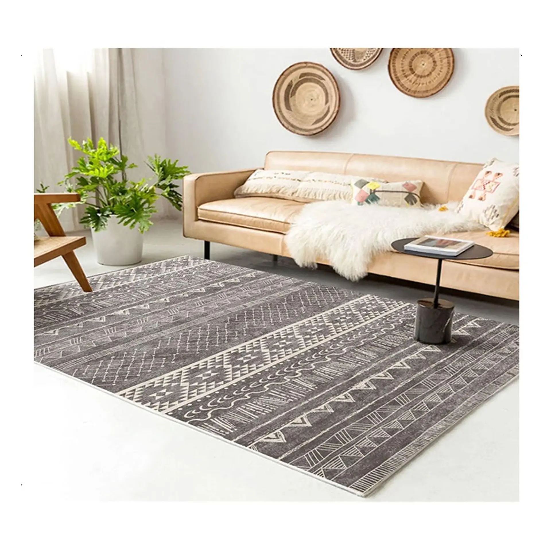Alfombra Living Estampada 120X160 cm Brindisi 1