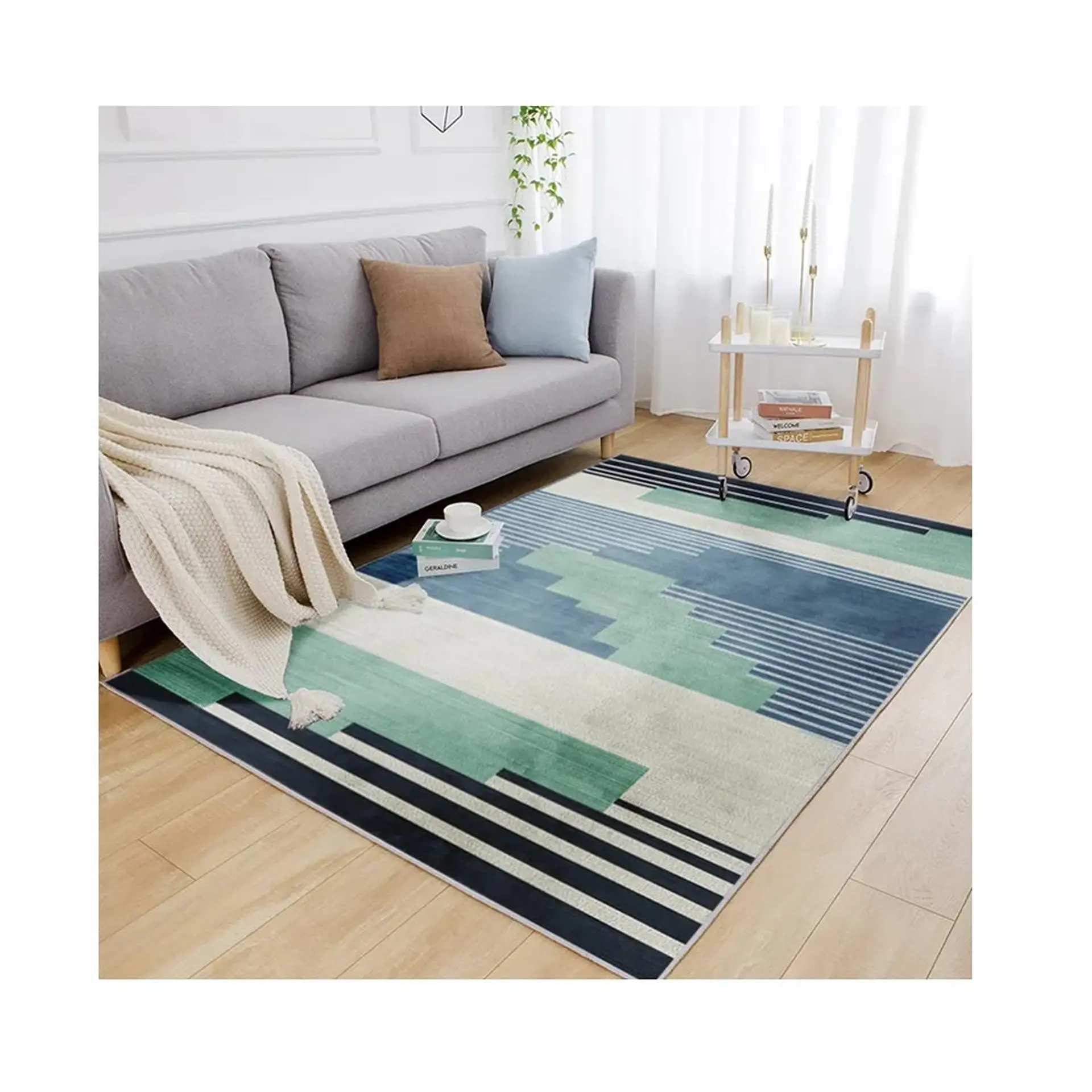 Alfombra Living Estampada 120X160 cm Cagliari 1
