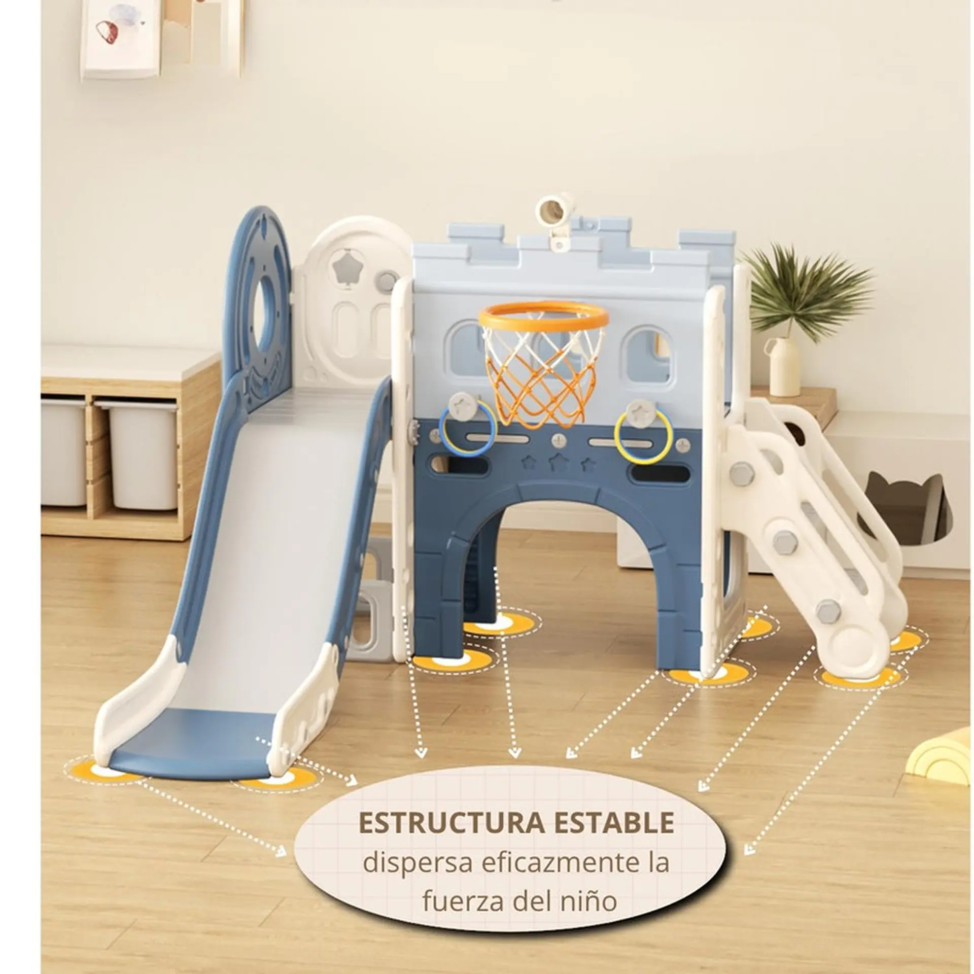 Juego Resbalin Con Aro Telescopio Tobogan Torre Aul 7
