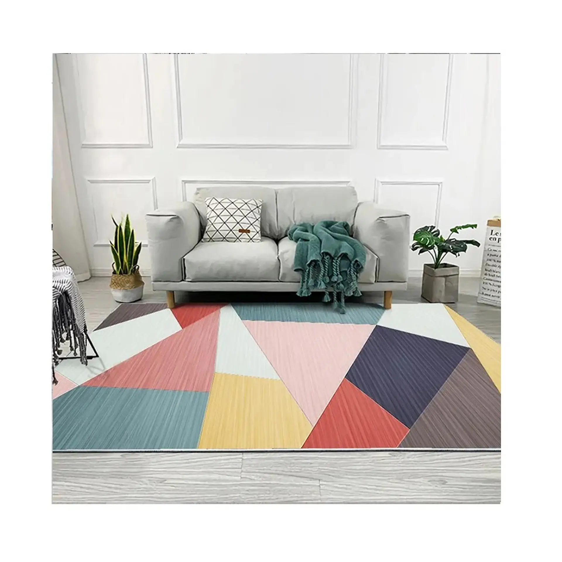 Alfombra Living Estampada 120x160 cm Catania 1